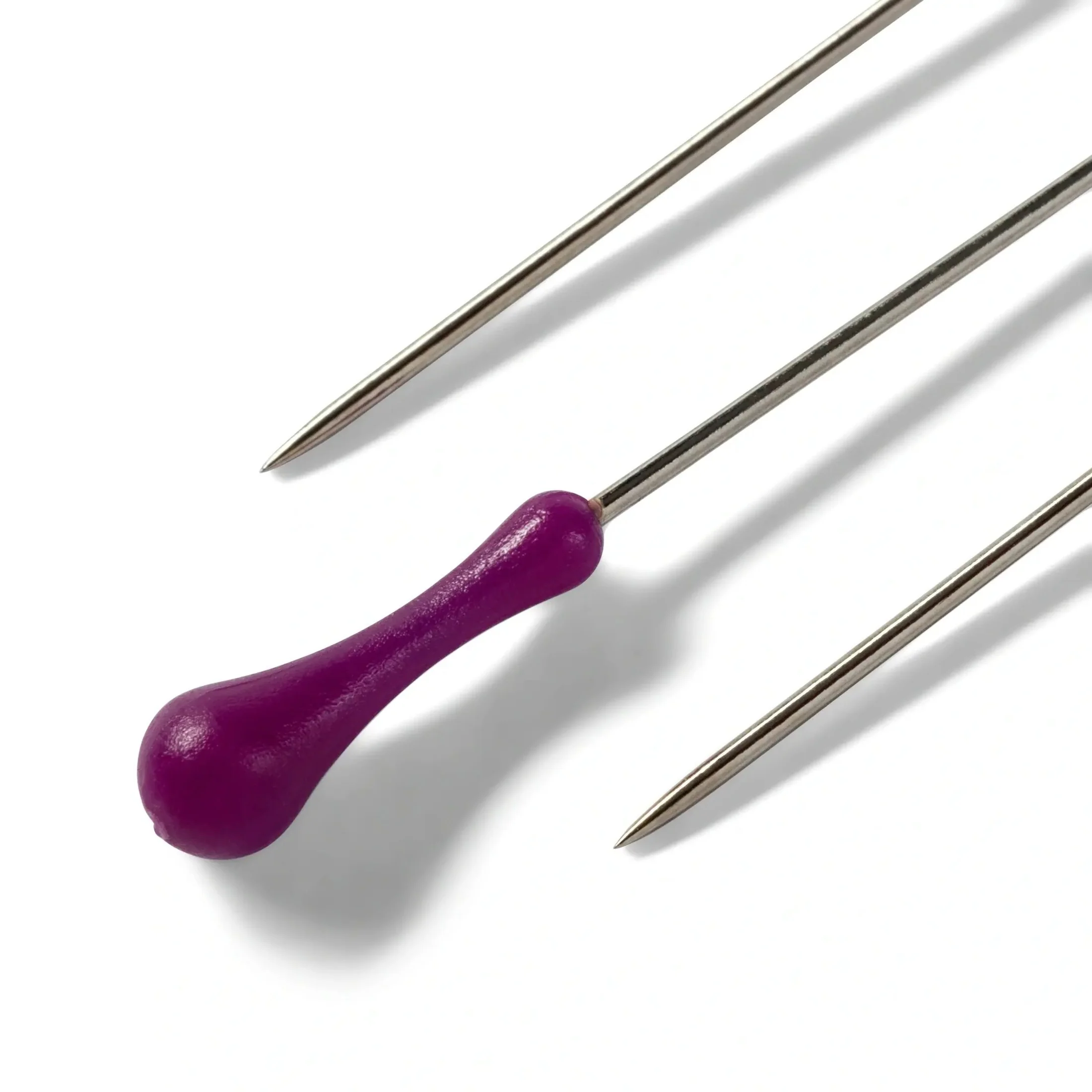 2-3/10" Easy Grasp Pins, Purple - Image 3