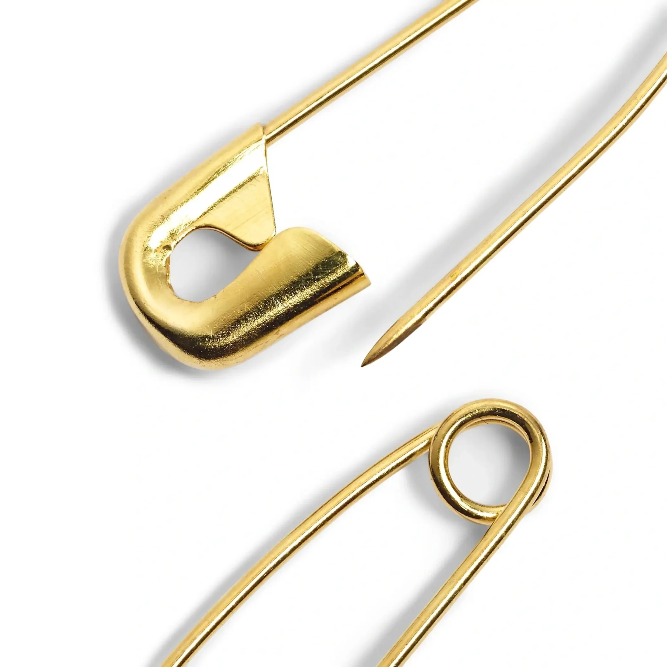1-1/2" Safety Pins, Gold, 150 pc - Image 3
