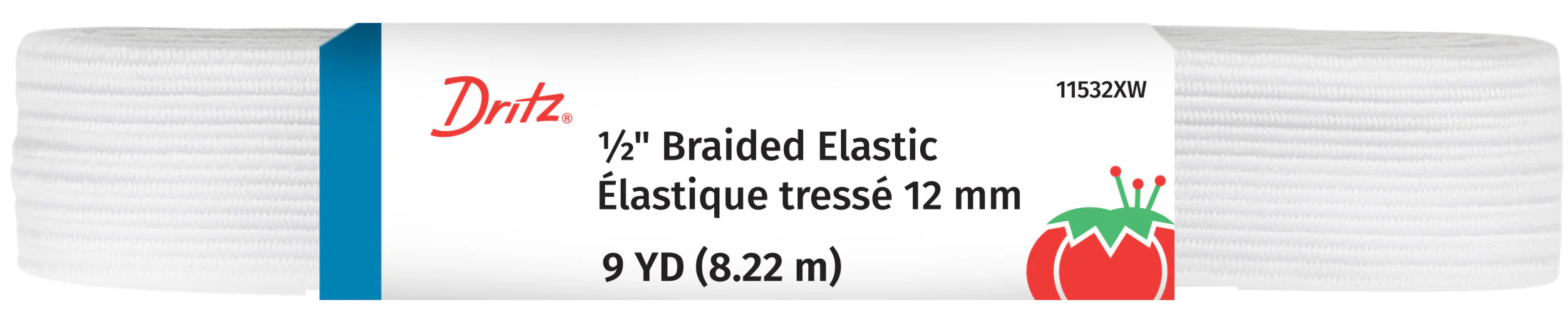 1/2" Braided Elastic