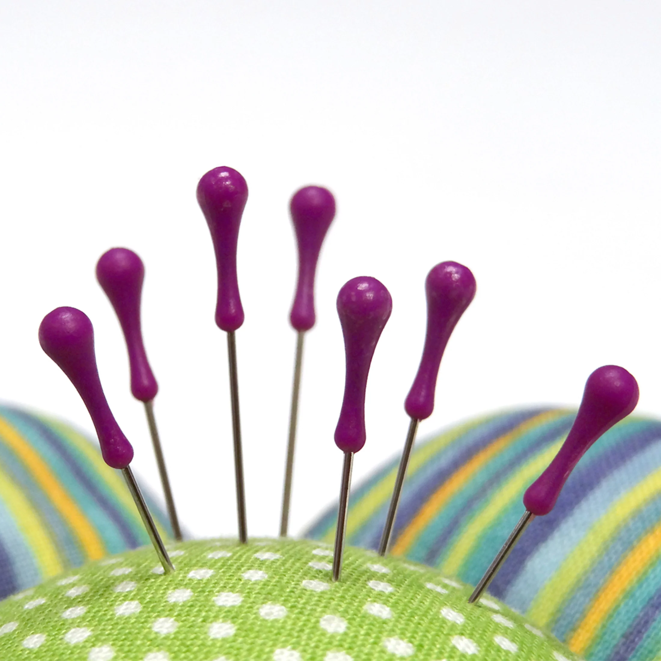 1-1/2" Easy Grasp Pins, Purple, 60 Pieces - Image 3