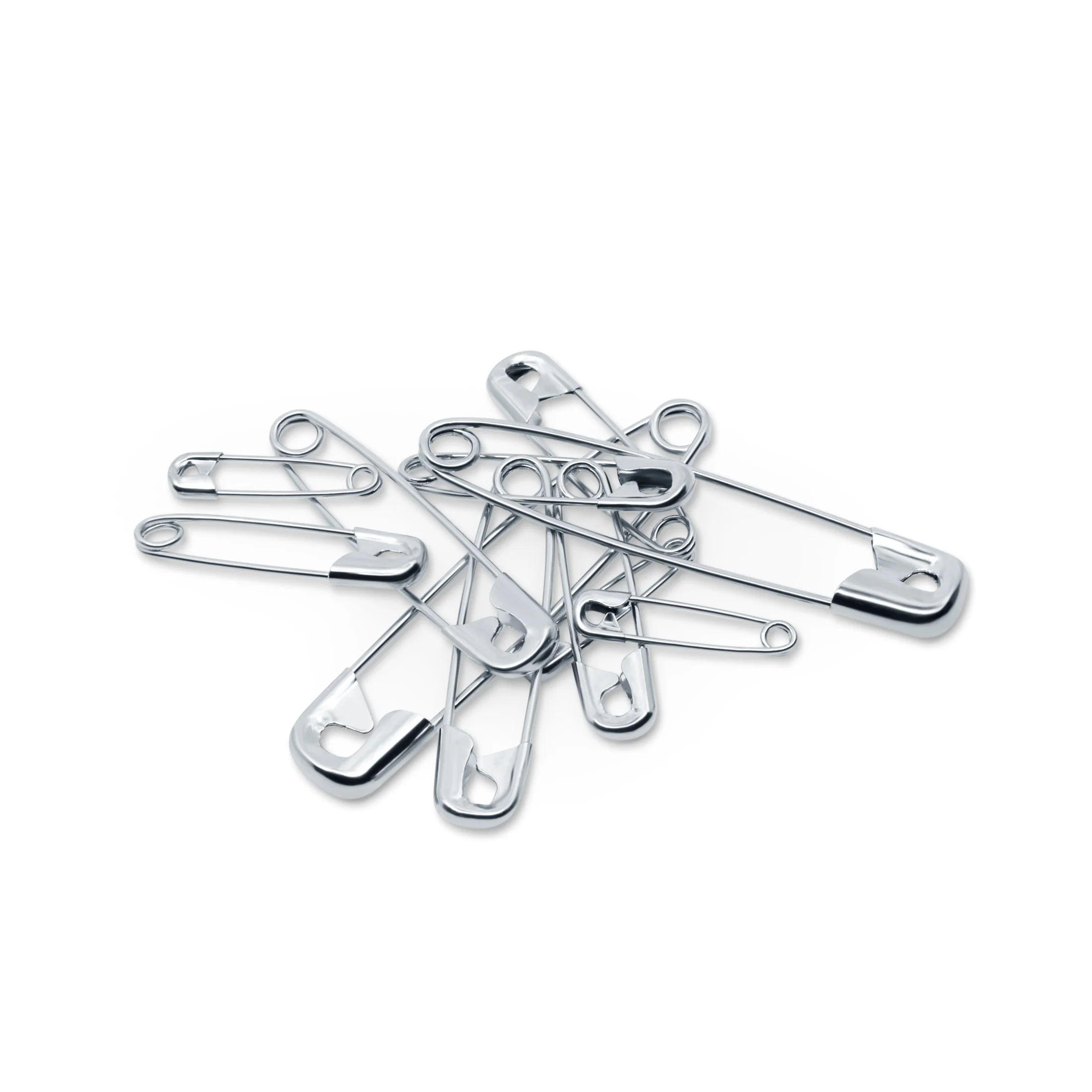 Safety Pins, Assorted Sizes, Nickel, 100 pc - Image 4