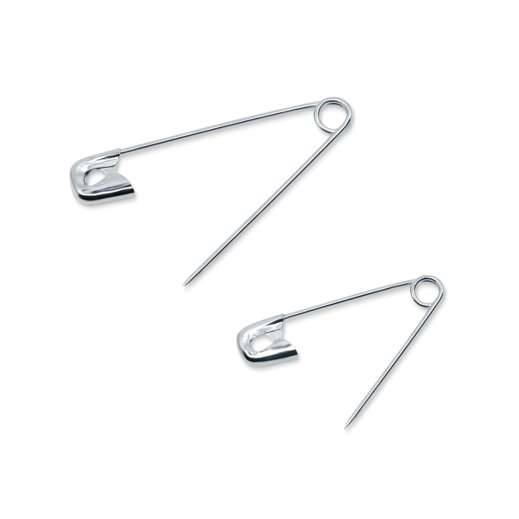 Safety Pins, Assorted Sizes, Nickel, 200 pc - Image 3
