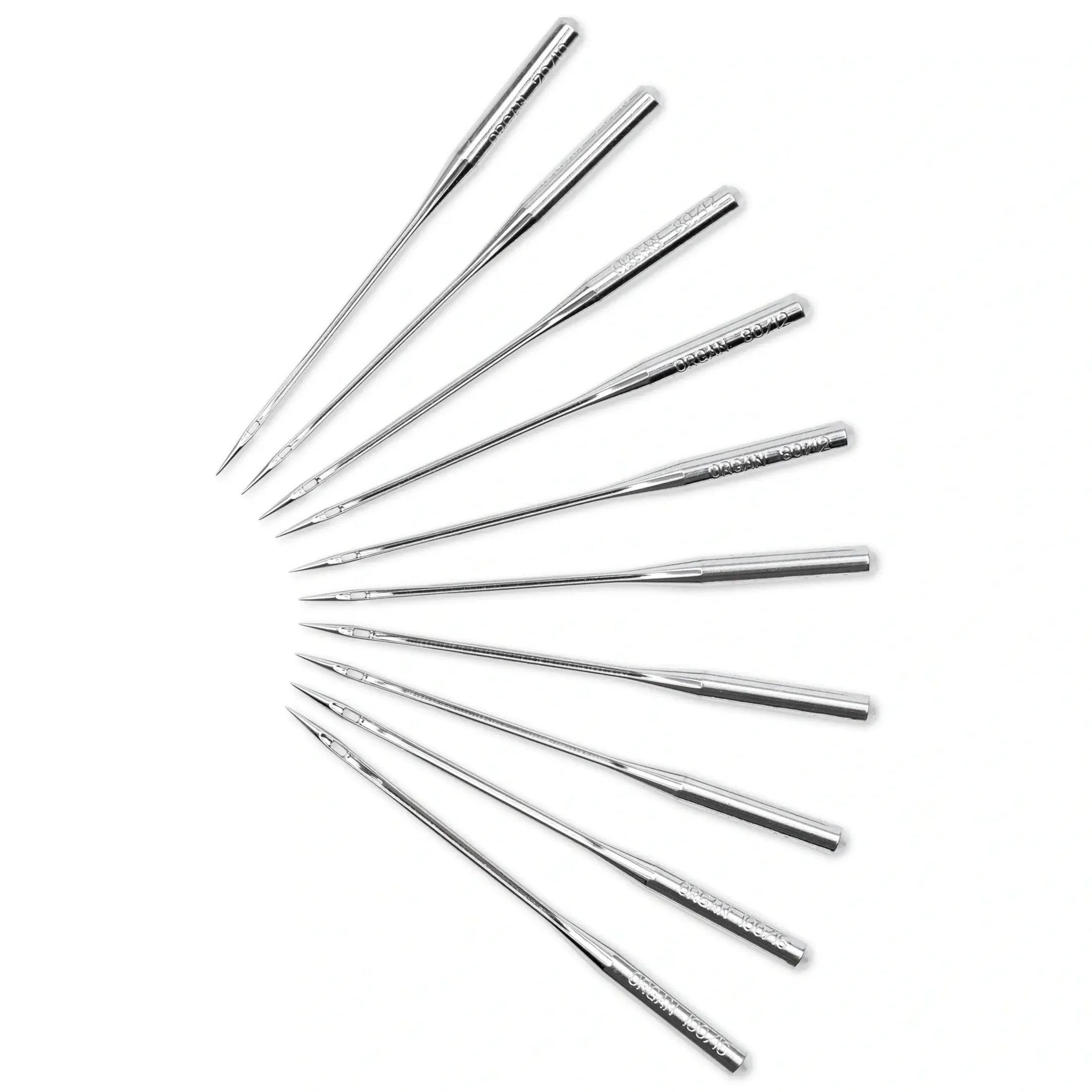 Universal Sewing Machine Needles, Sizes 10-16 (No. 70-100), 10 PC - Image 2
