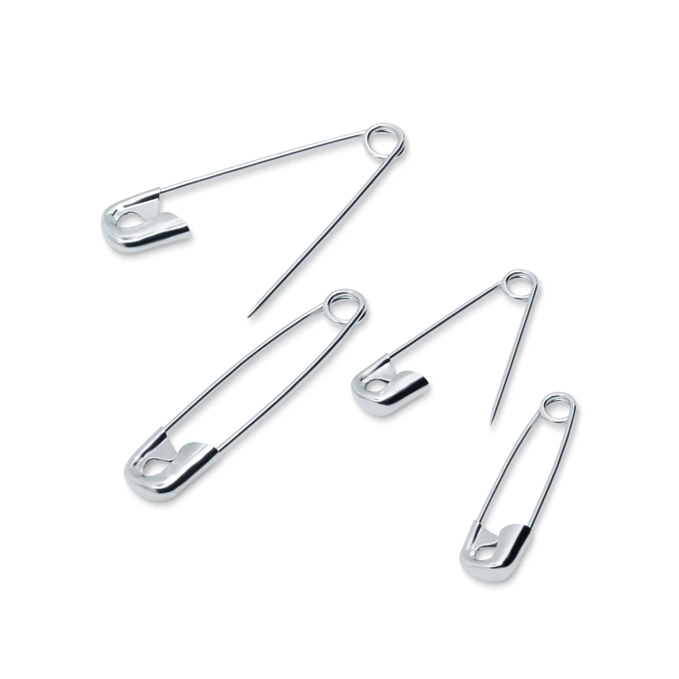 Safety Pins, Assorted Sizes, Nickel, 25 pc - Image 3