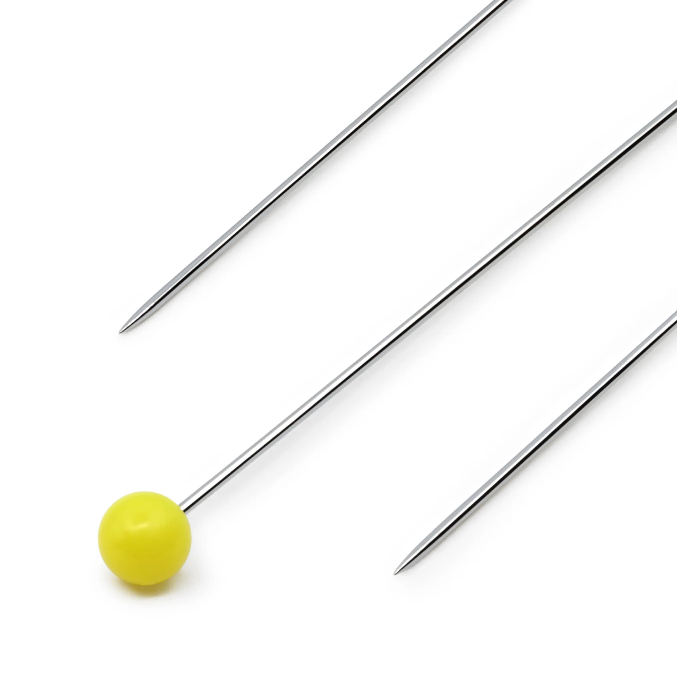 1-3/4" Quilting Pins, Yellow - Image 2