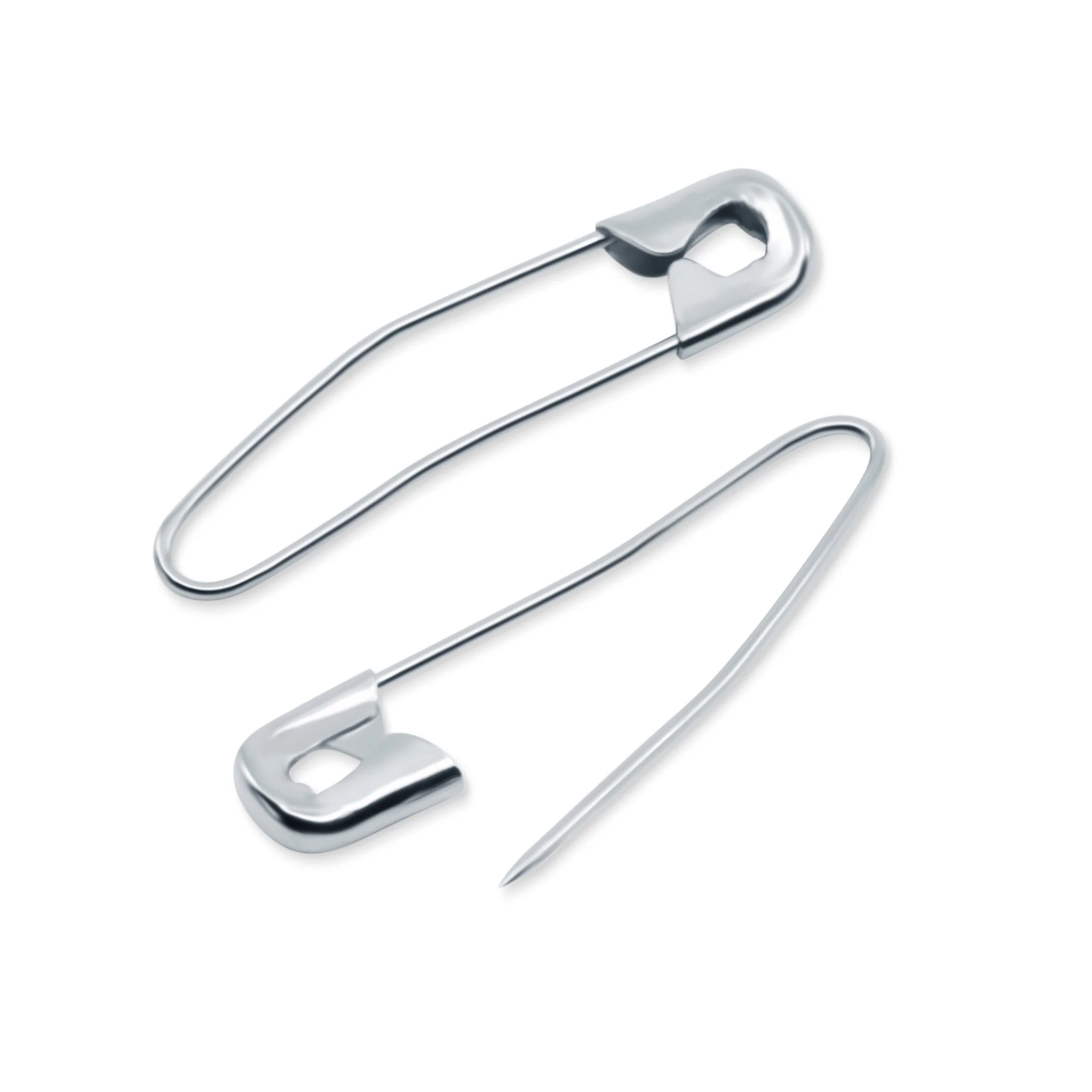 1-1/16" Curved Coiless Safety Pins, 50 pc - Image 3