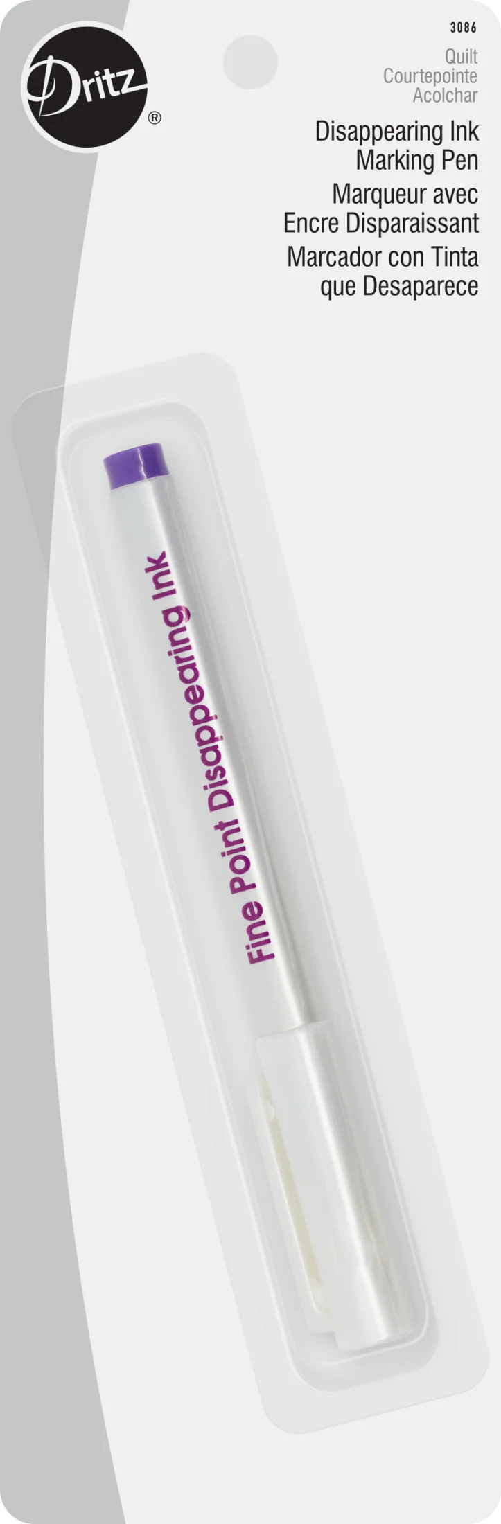 Disappearing Ink Marking Pen, Fine Point, Purple