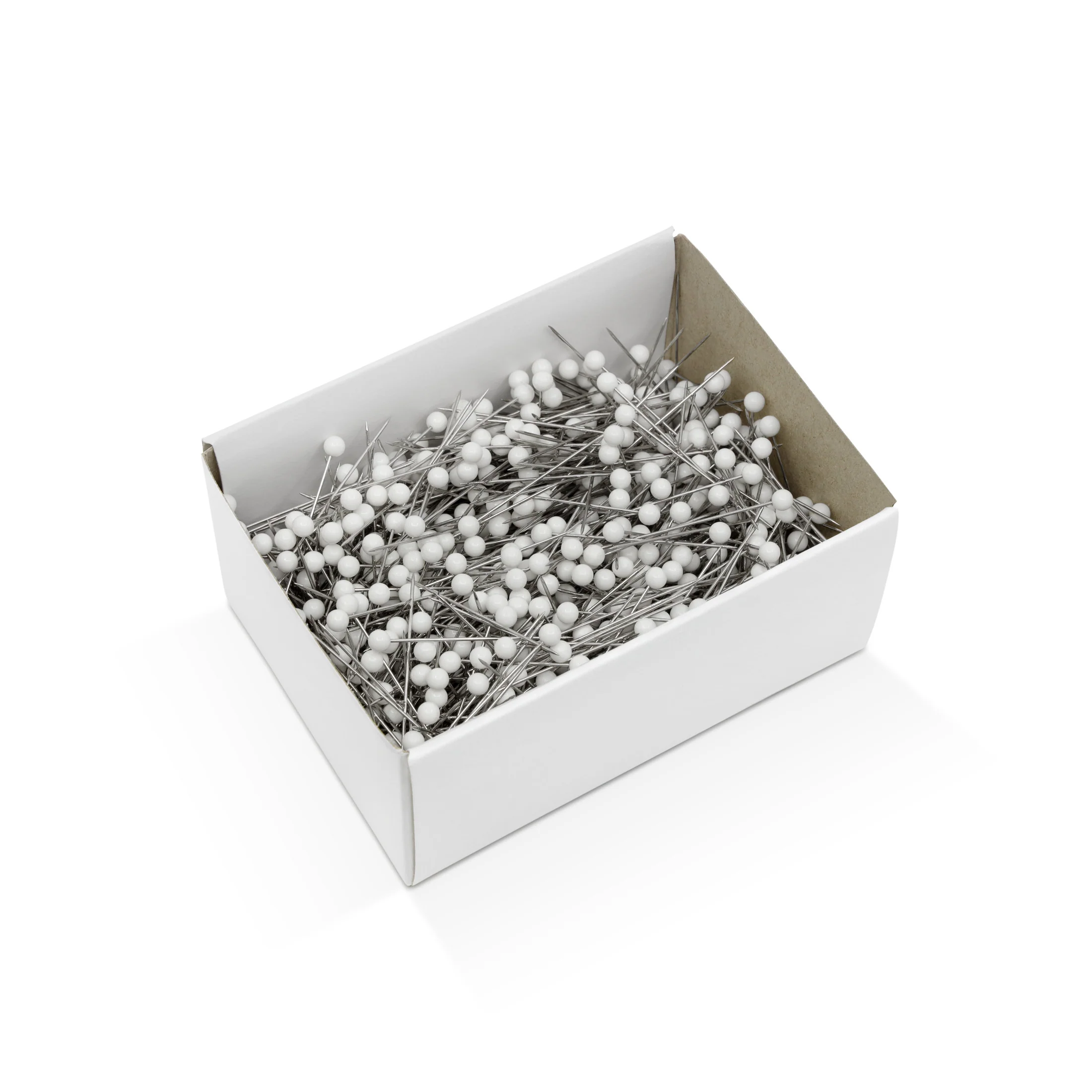 Size #24 Steel White Colorball, 4mm head - Image 3