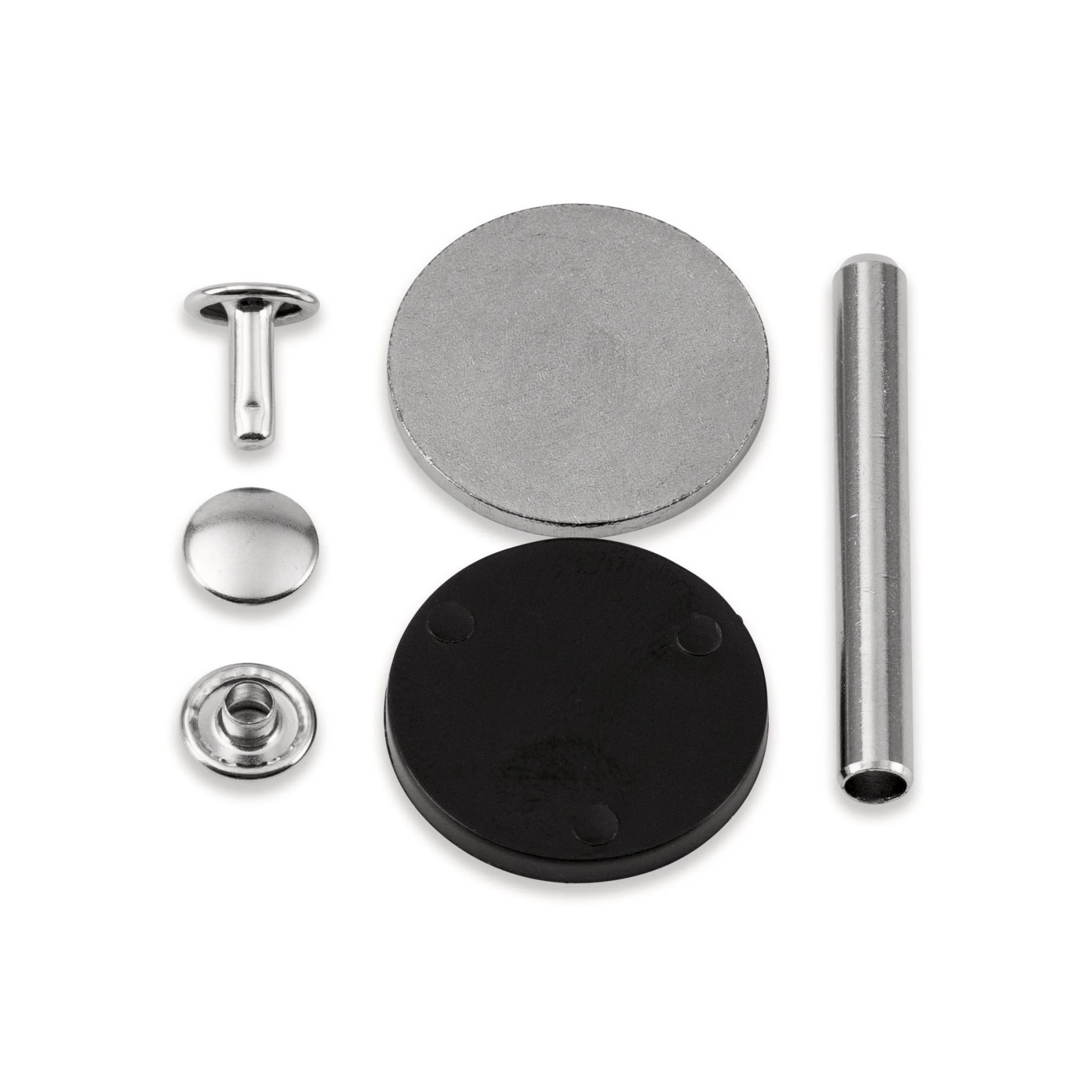 RIVETS Tubular 9 mm /4-6 mm refill silver 20pc - Image 2