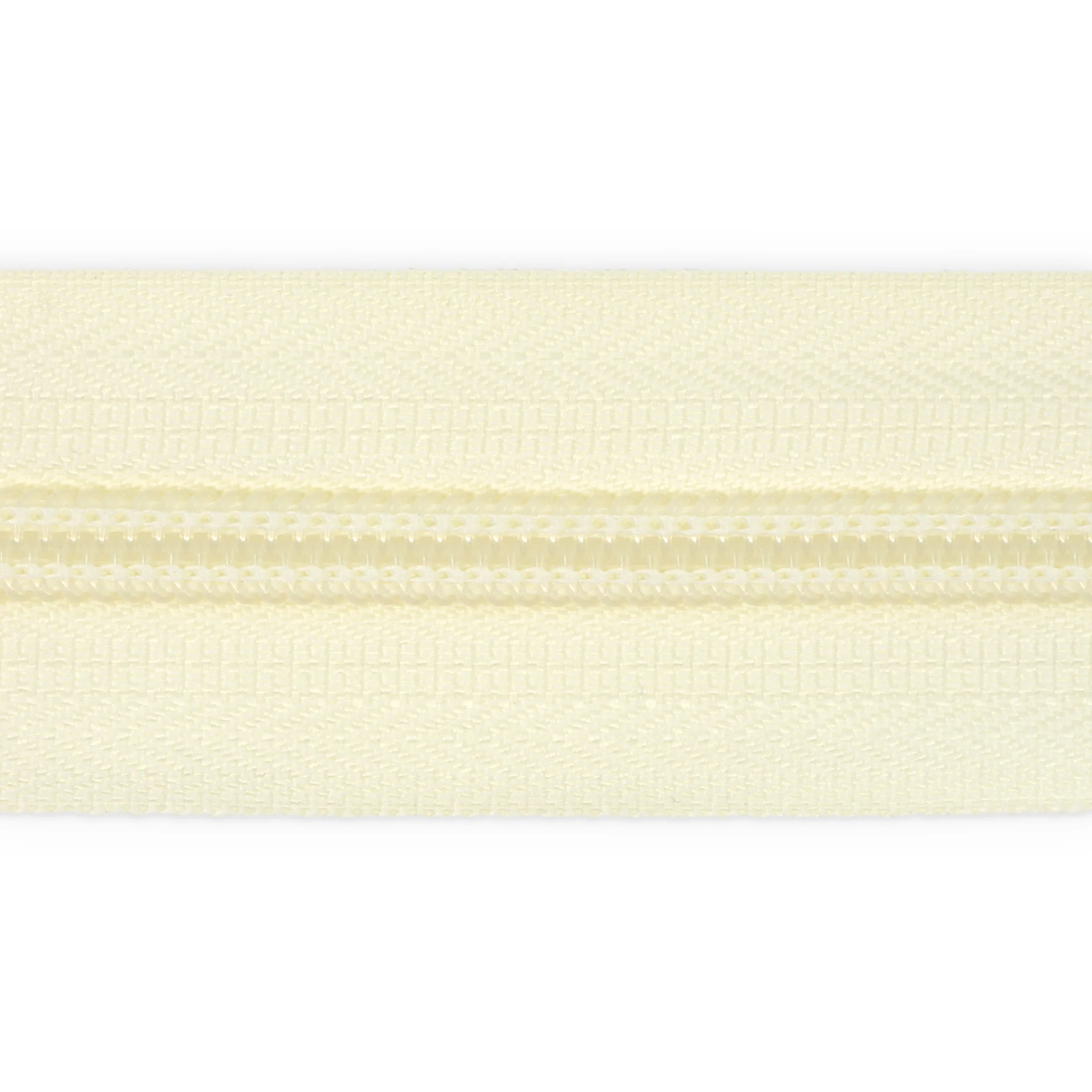 Nylon Upholstery Zipper Chain, Cream, 35 yd - Image 3