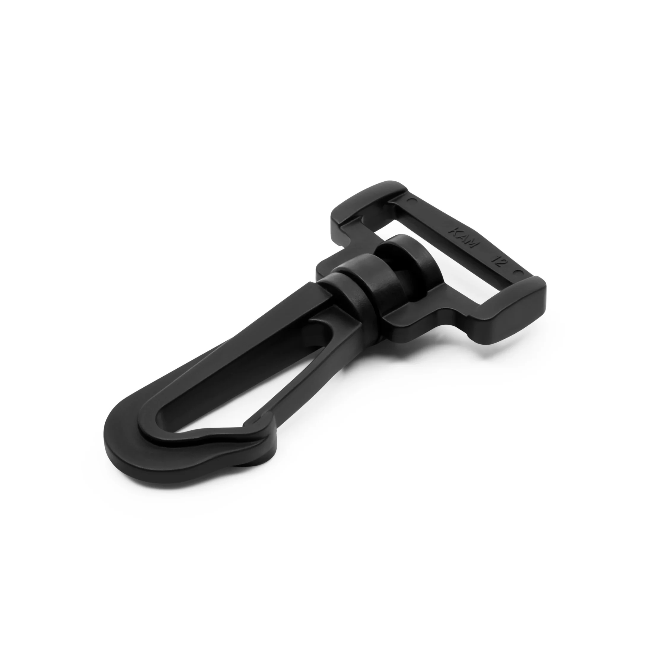 1" Swivel Snap Hook, Black - Image 2