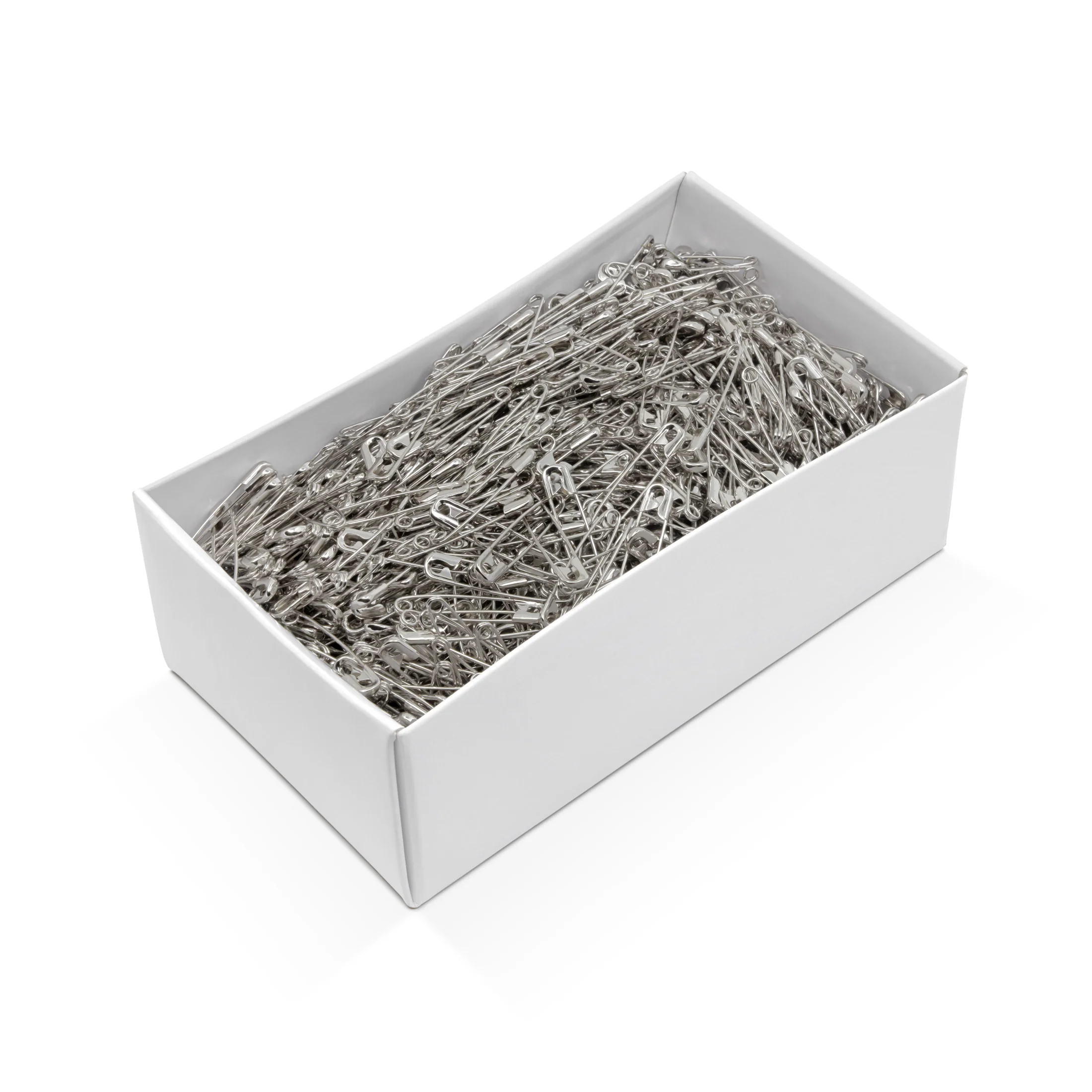 Safety Pins, Silver, Steel - Image 3
