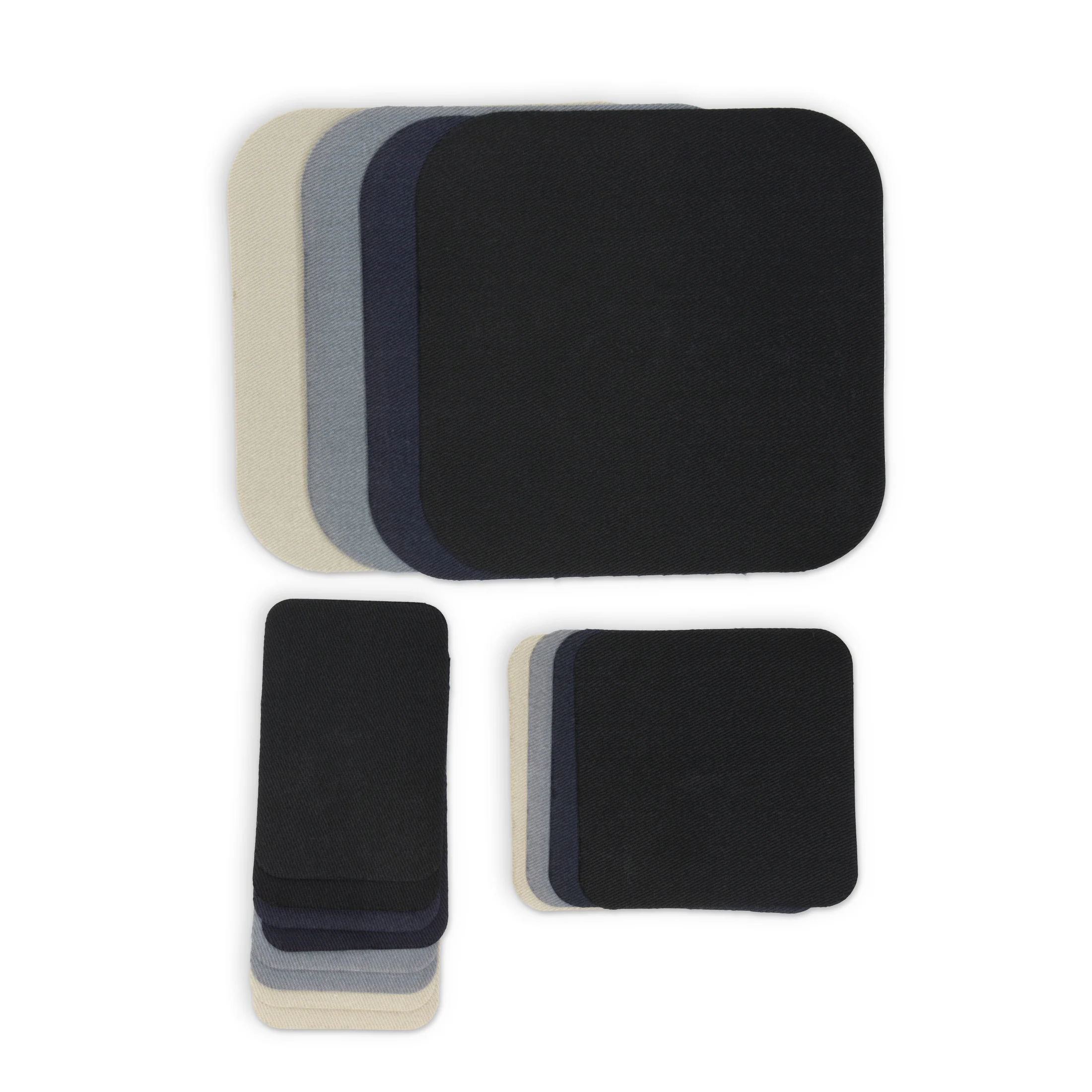 Twill Iron-On Patches, Assorted, 16 pc - Image 2