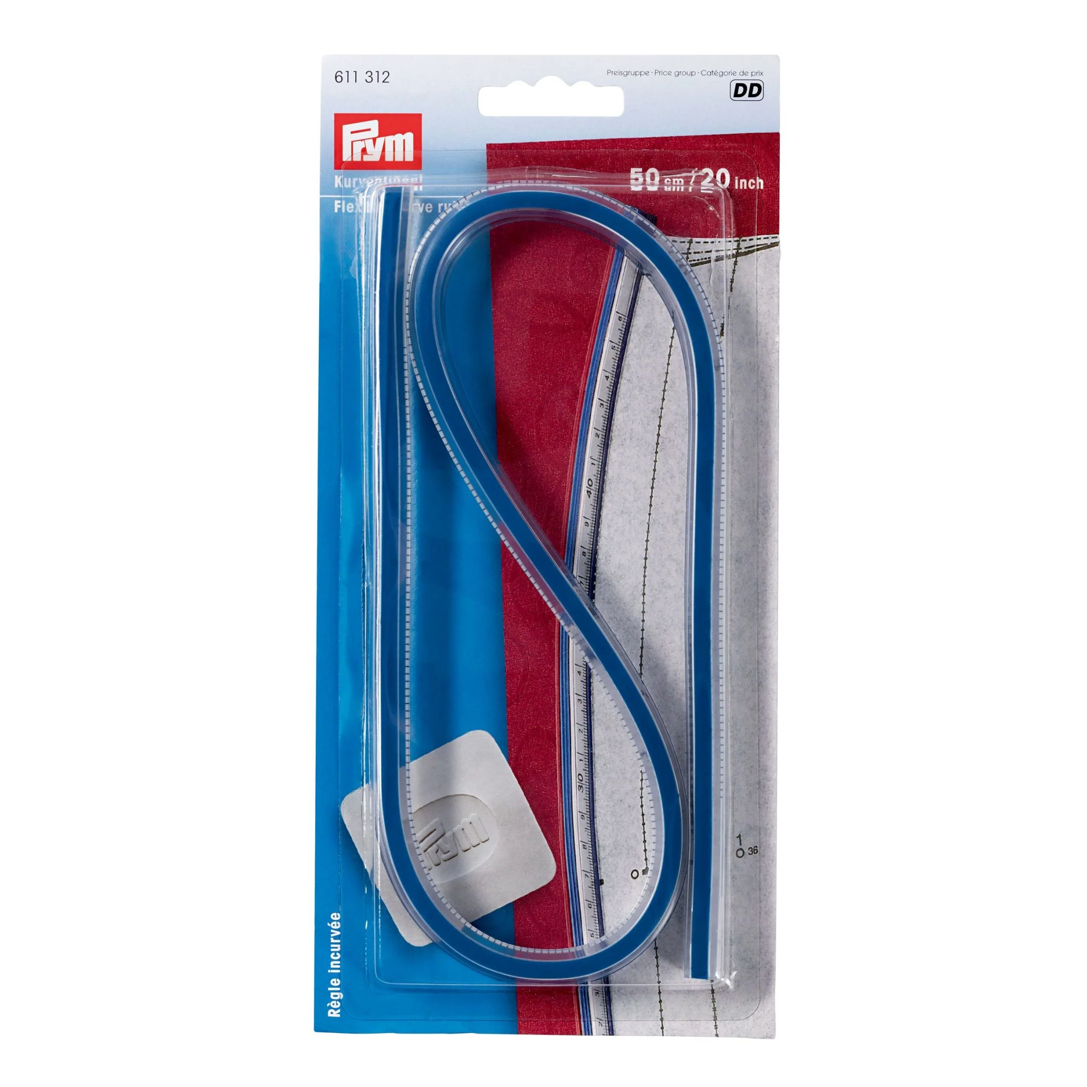 20" Flexible Curved Ruler