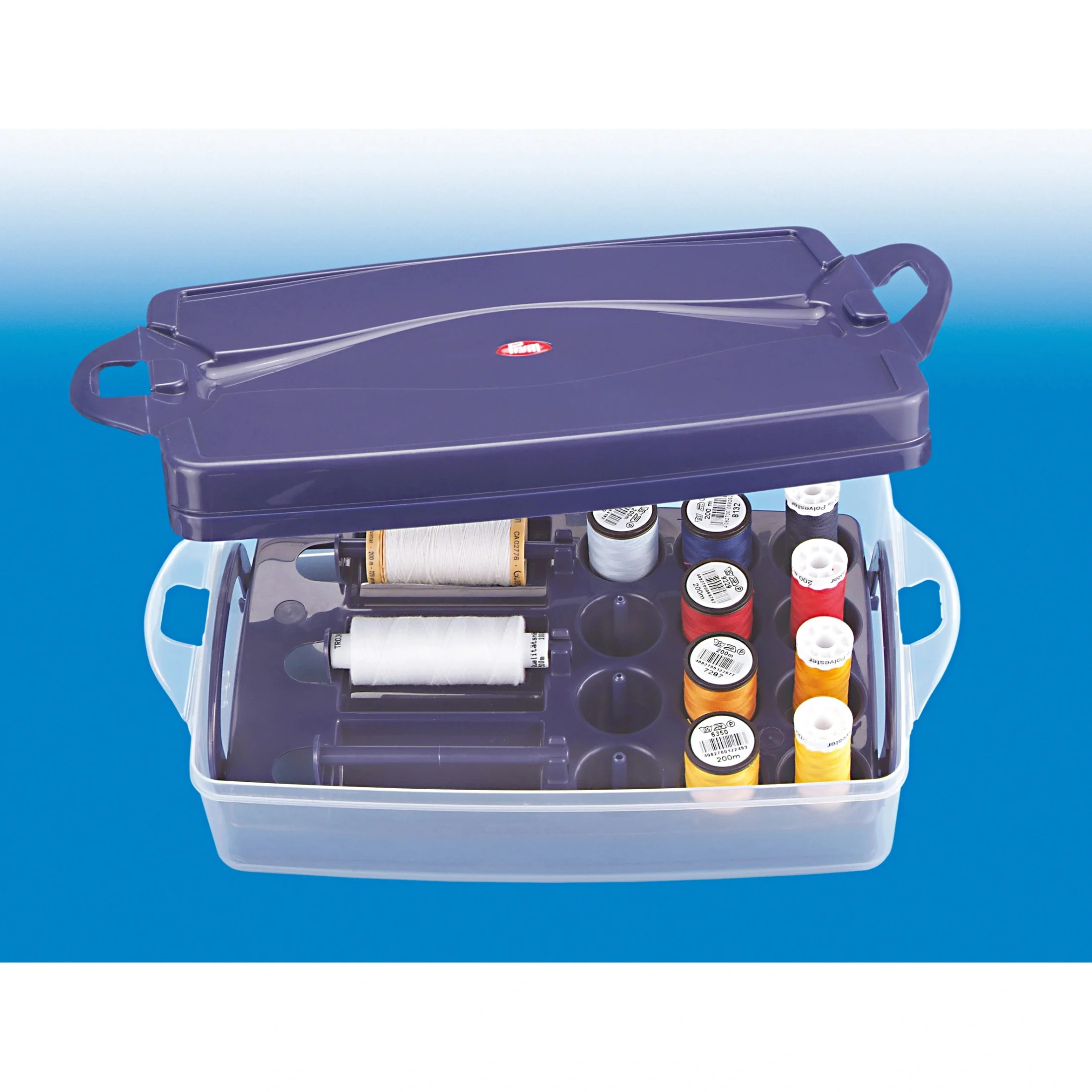 Click Box with Thread Sorting Inserts, Clear - Image 2