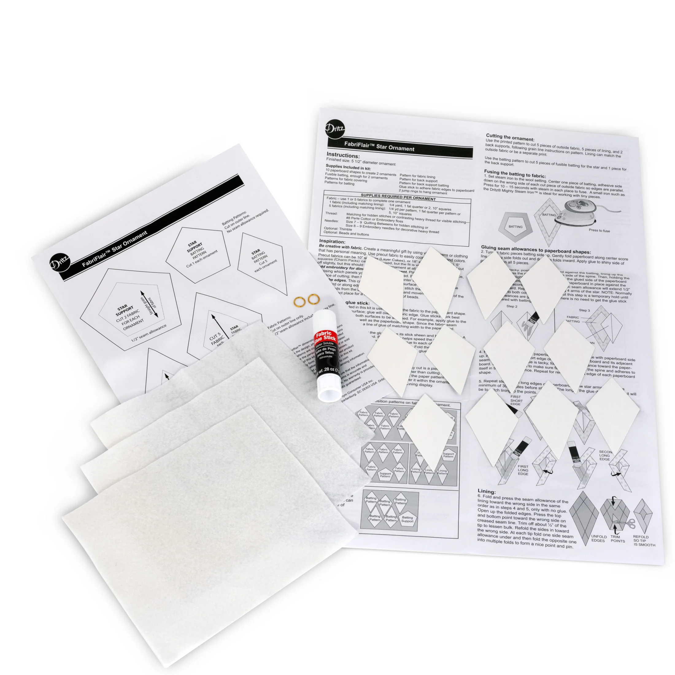 FabriFlair Ornament Kit Star - Image 2