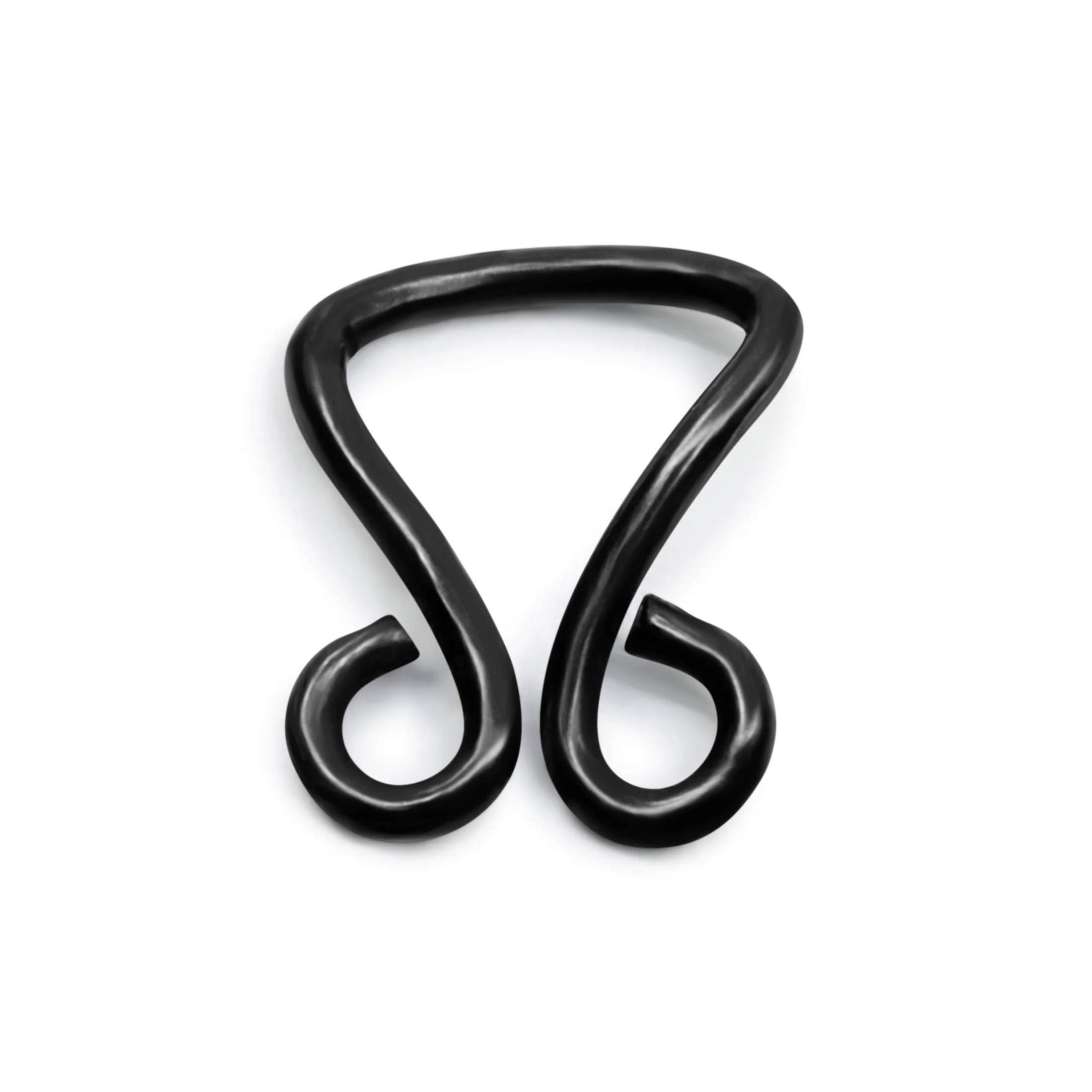 Size 7 Black Brass Eyes - Image 2