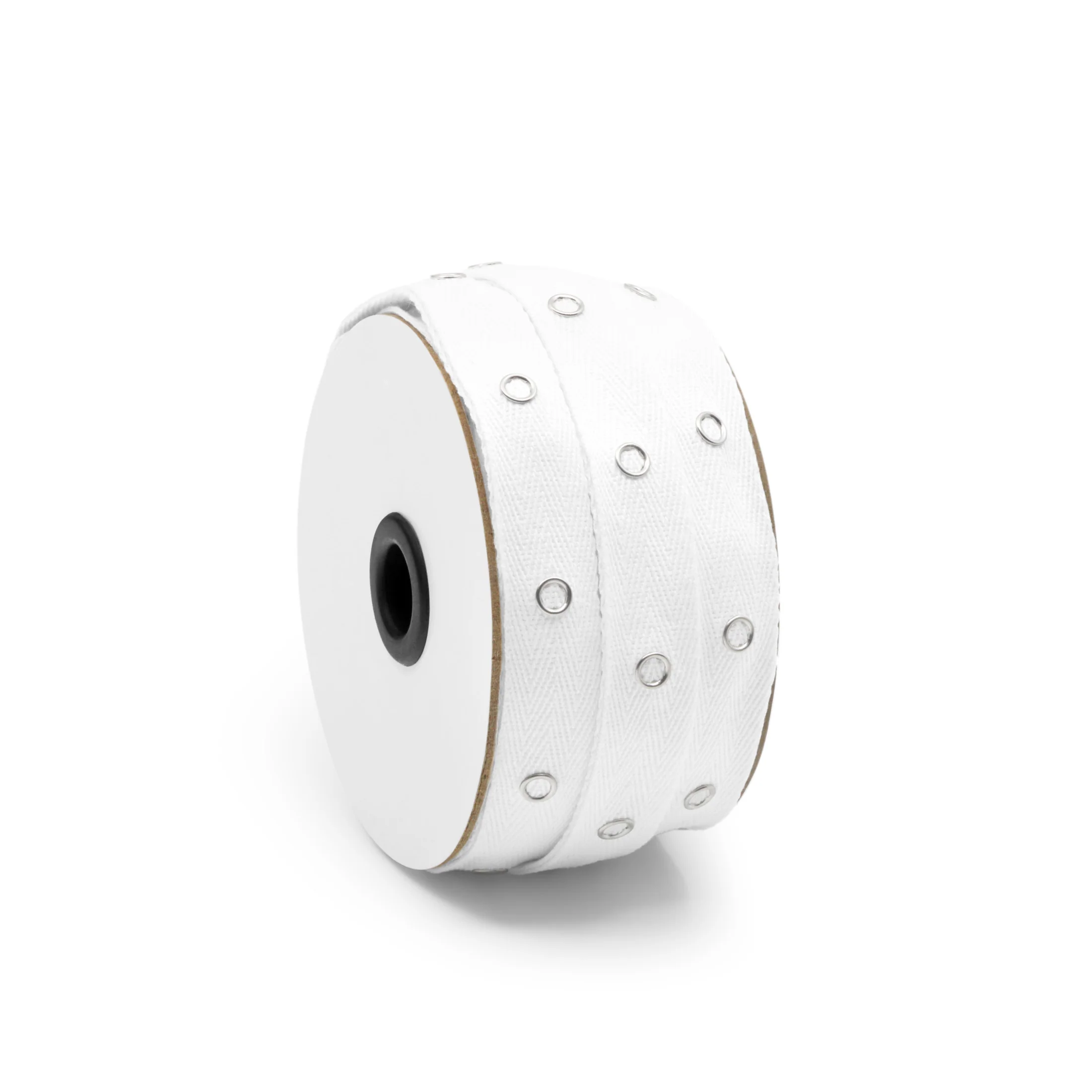 Snap Tape with Metal Snaps, White, 12 yd - Image 2