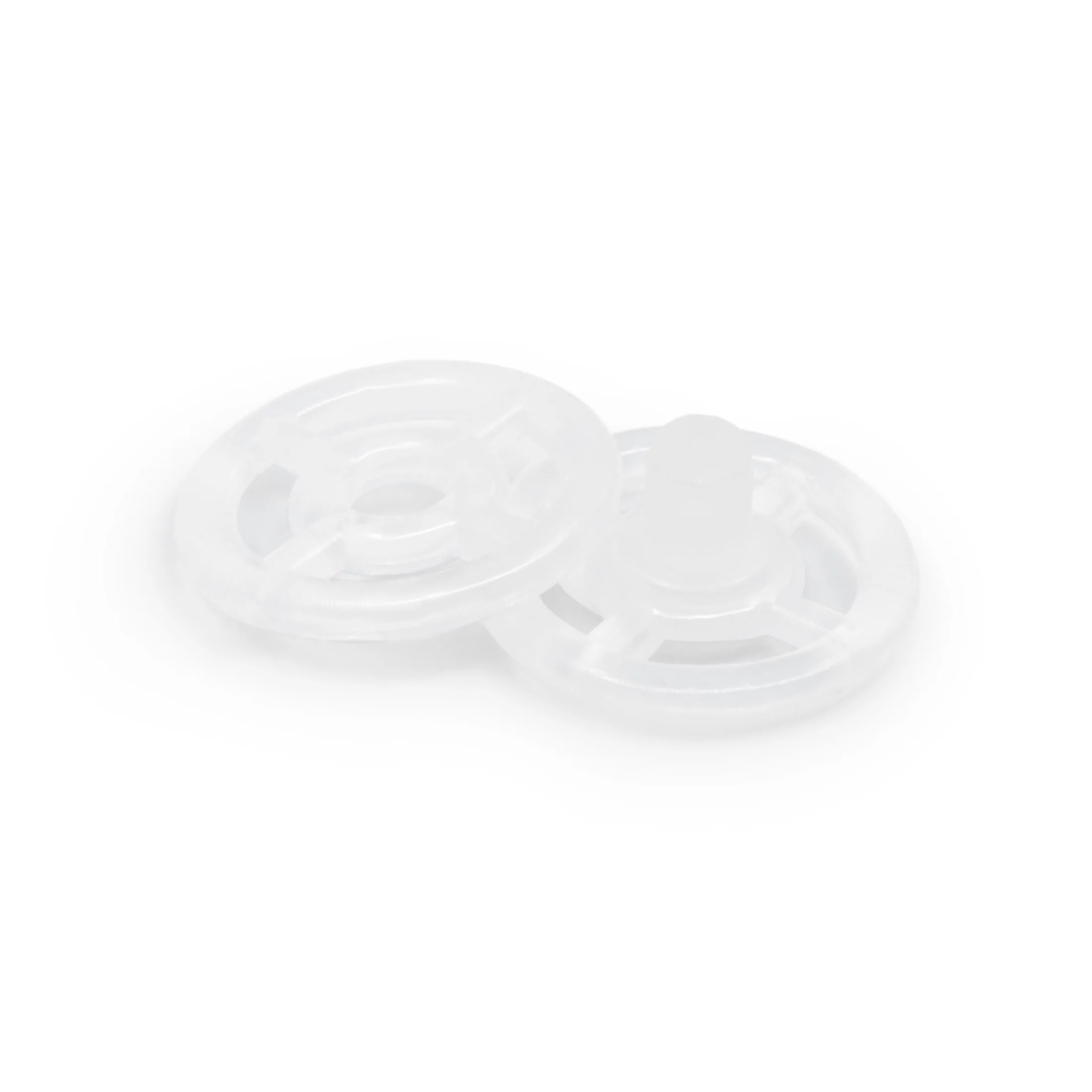 5/16" Sew-On Snaps, 12 Sets, Clear - Image 3