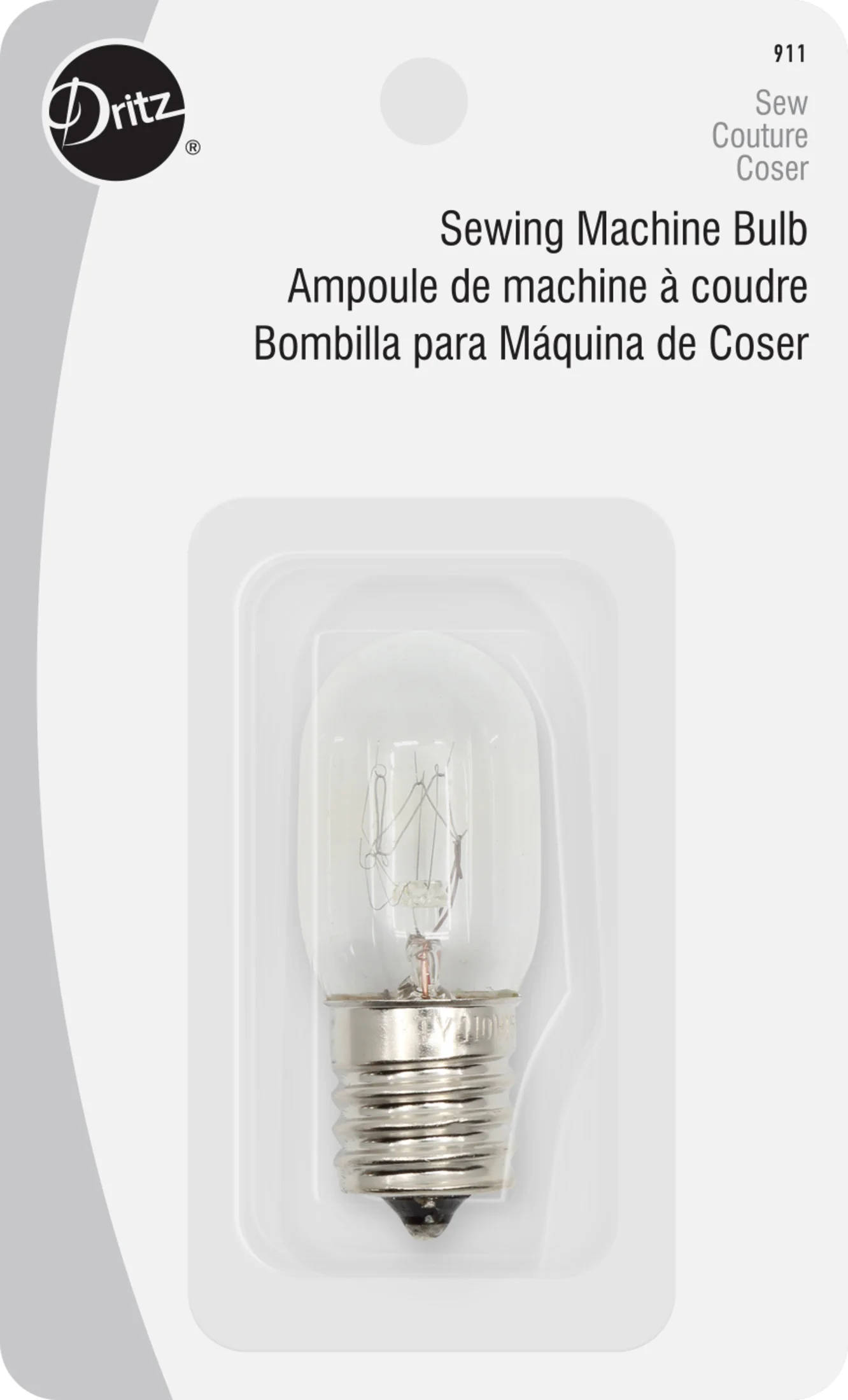 Sewing Machine Light Bulb with Screw-In Base
