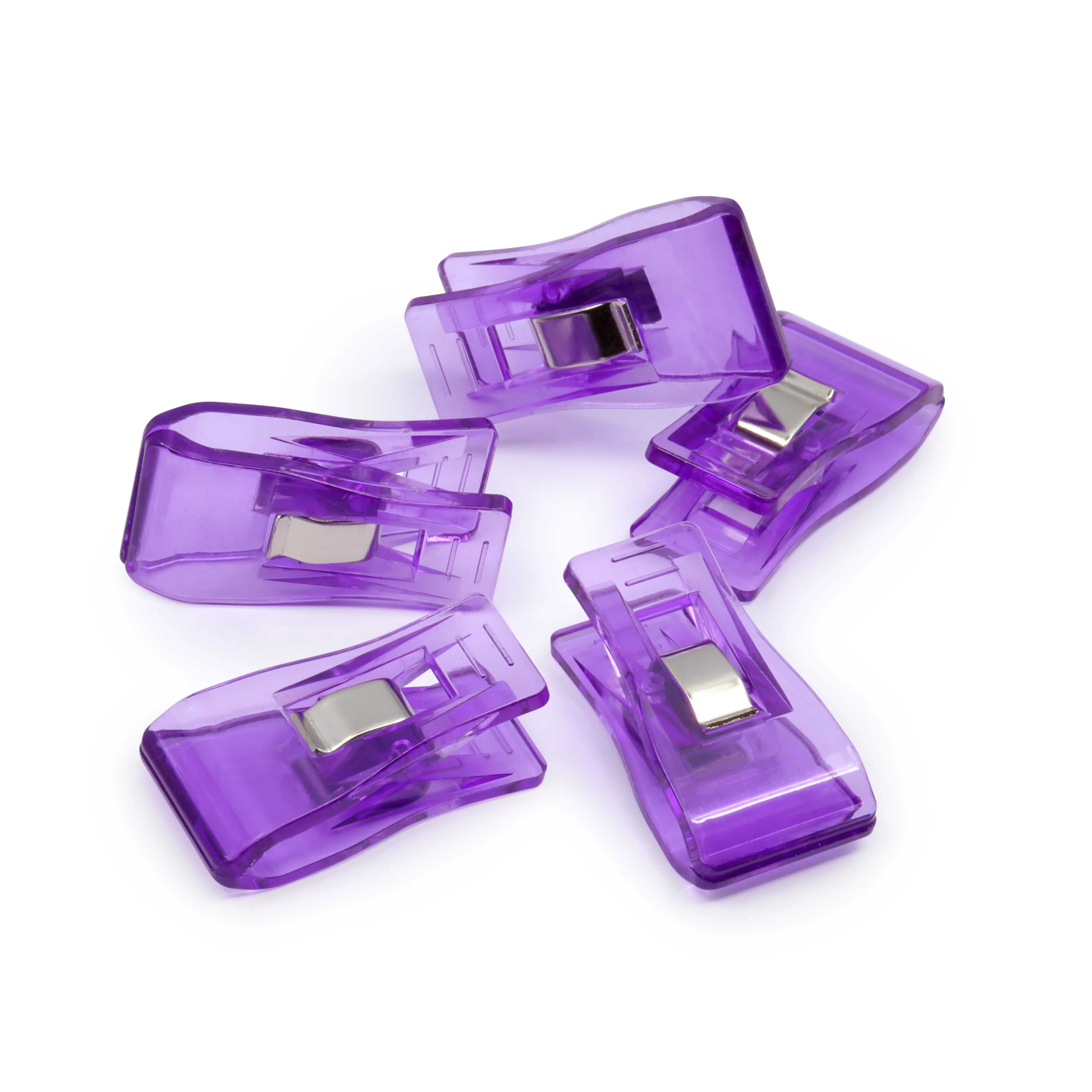 Fabric & Craft Clips, Purple, 12 pc - Image 4