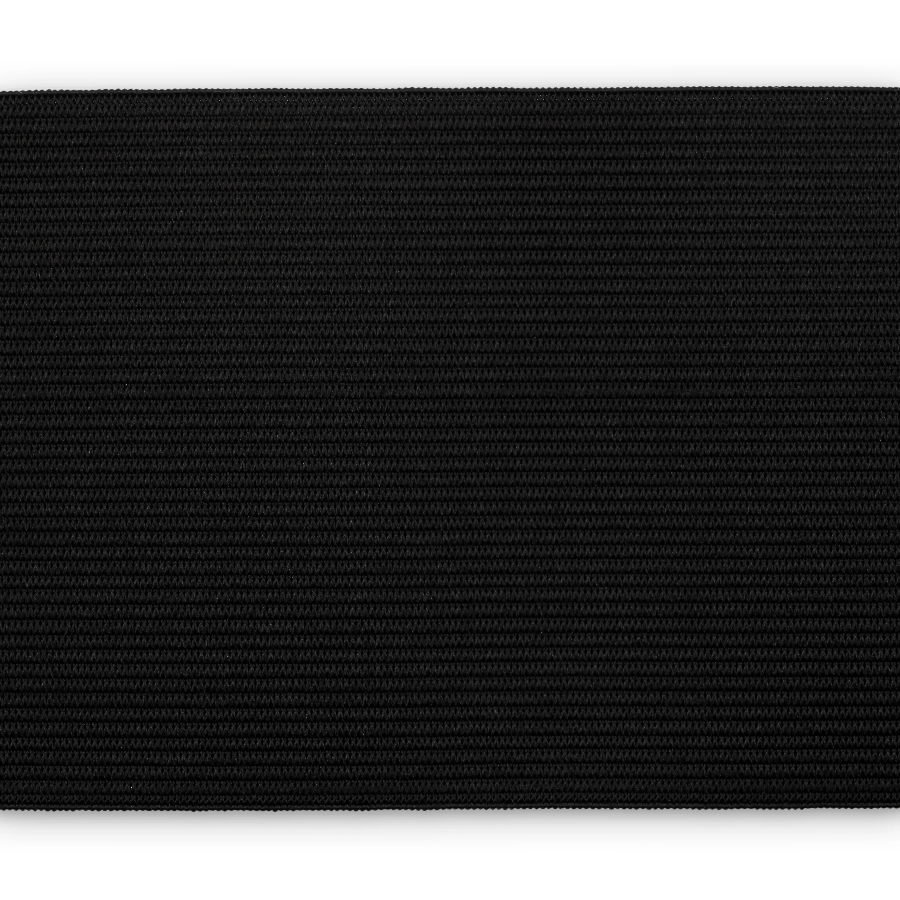 3" Knit Elastic, Black, 2 yd - Image 3