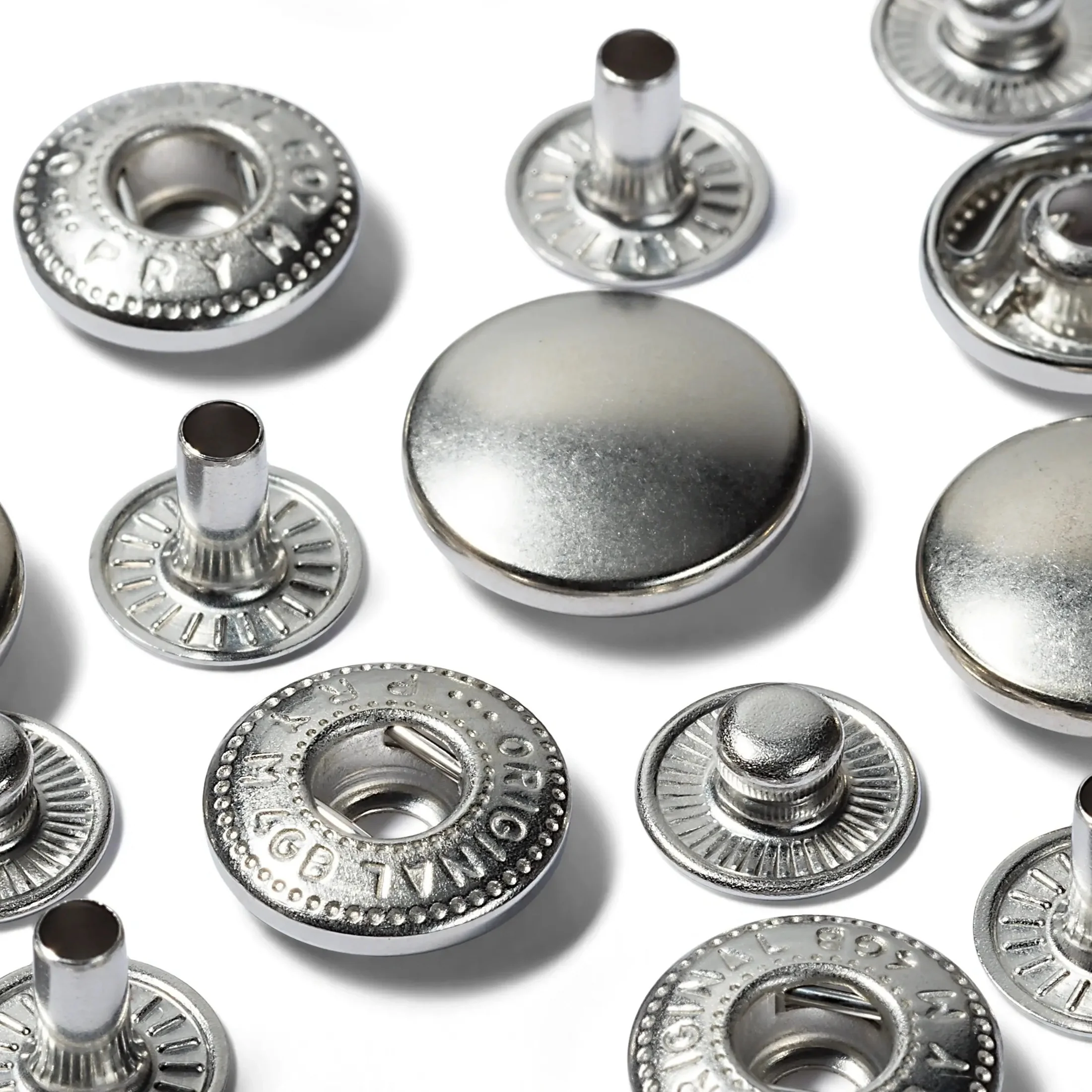Non-sew snap fasteners "Anorak" 15 mm Refill - Image 3
