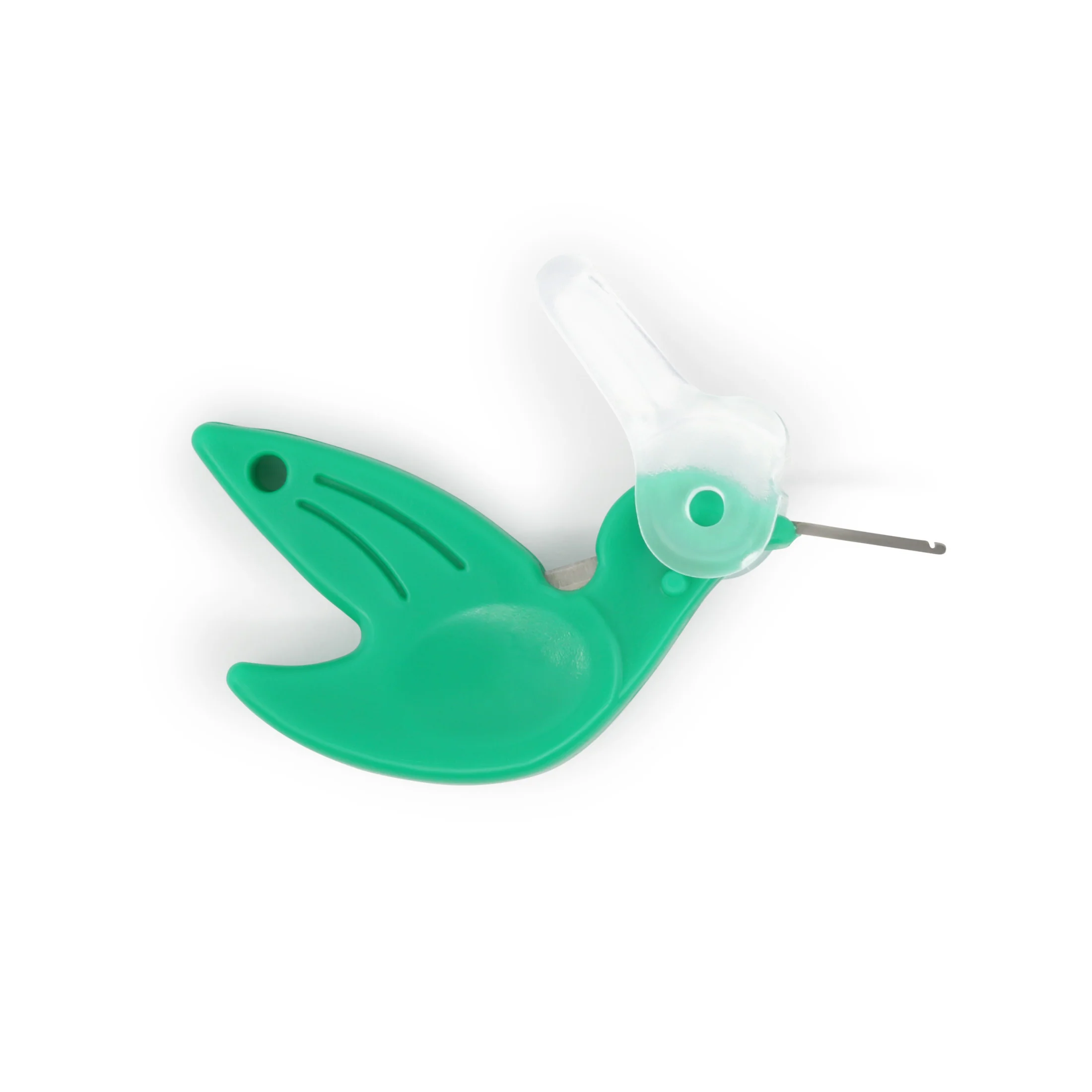 Hummingbird Needle Threaders, Green, 12 pc - Image 3