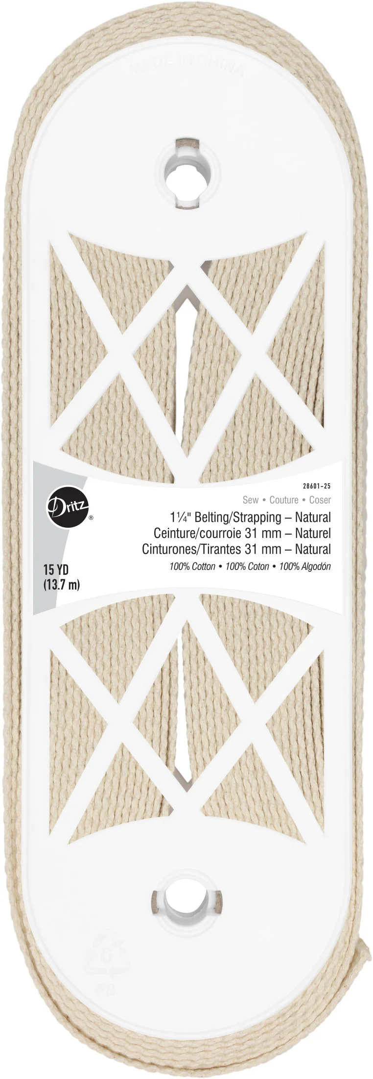1-1/4" Cotton Belting & Strapping, 15 yd - Image 5