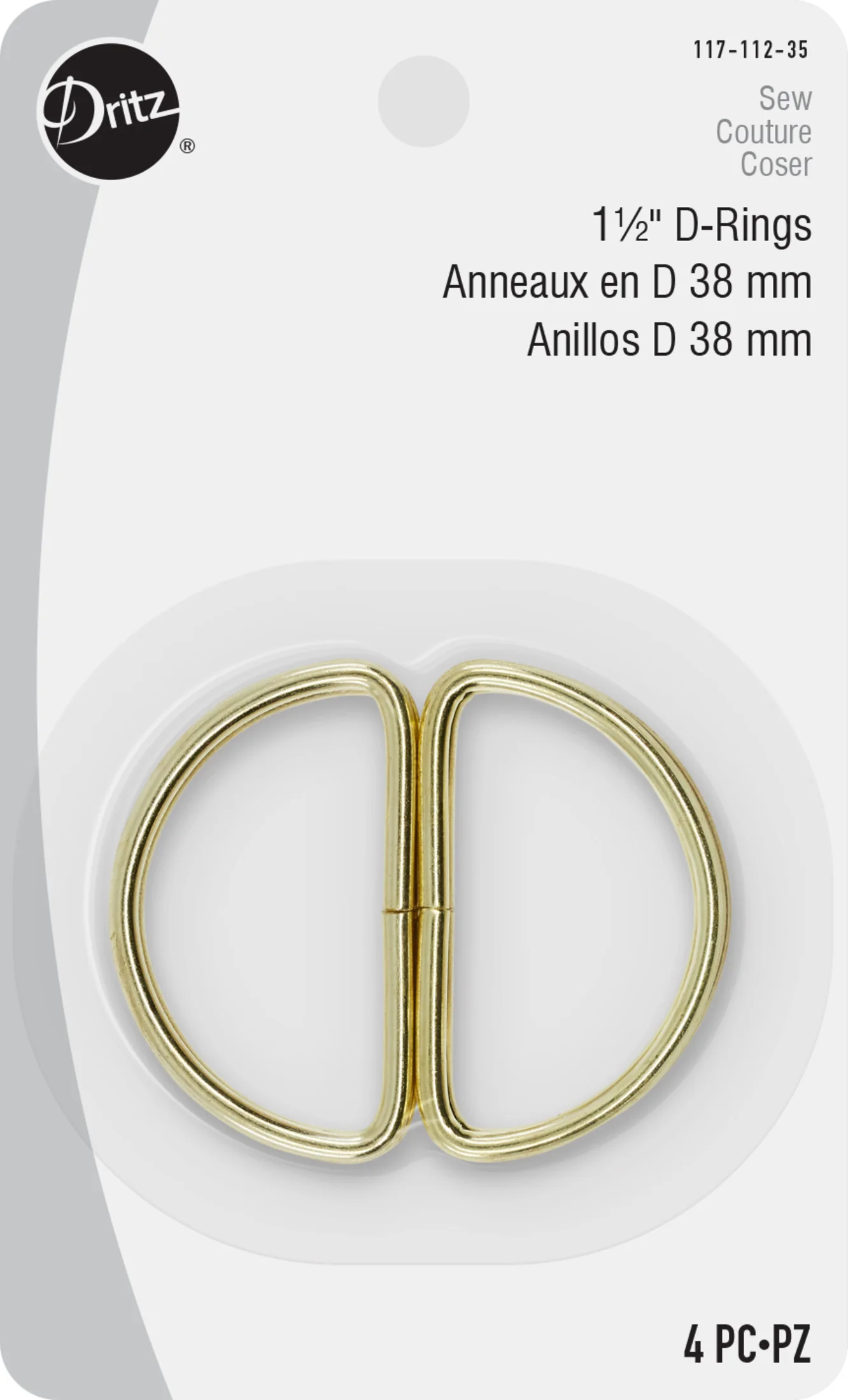 1-1/2" D-Rings, 4 pc - Image 6