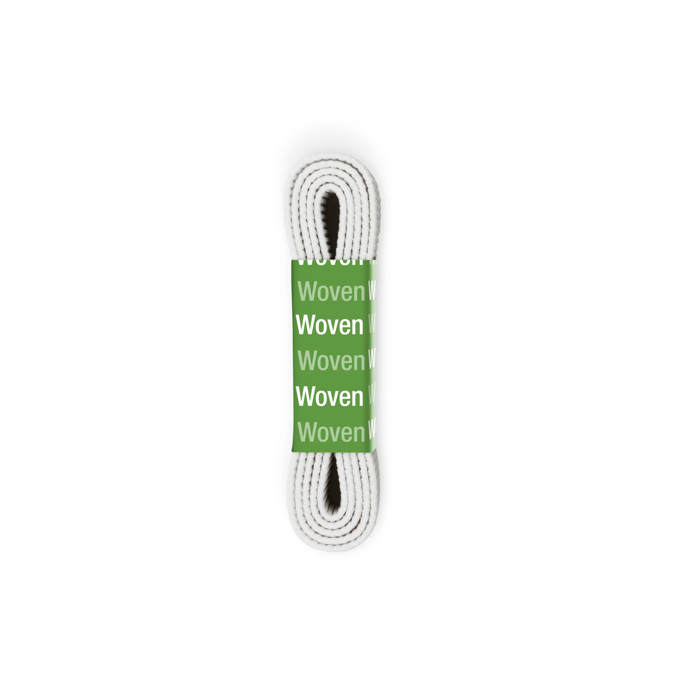 1-1/2" Ribbed Non-Roll Elastic, White - Image 3