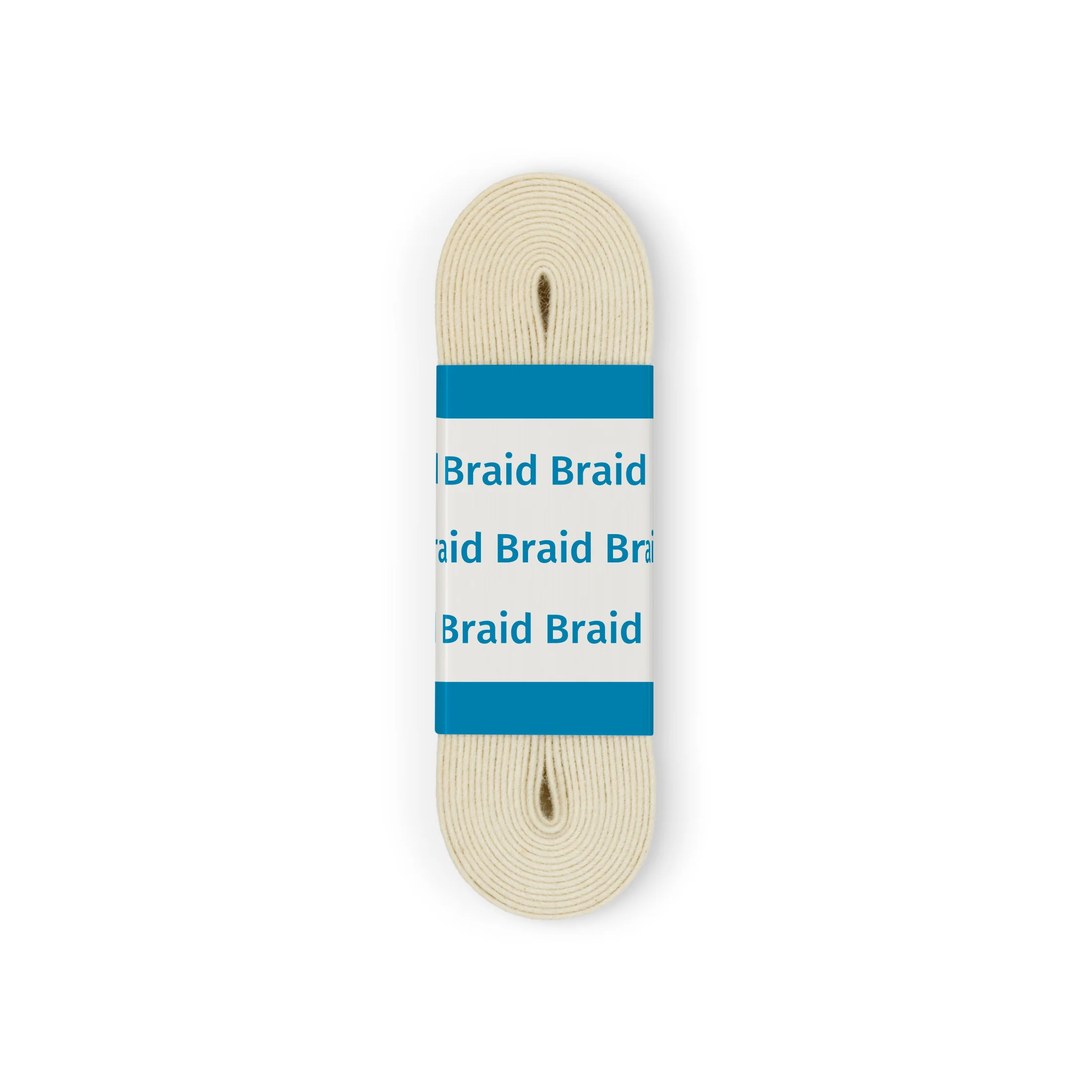 1/4" Cotton Swimwear Elastic, Natural - Image 2
