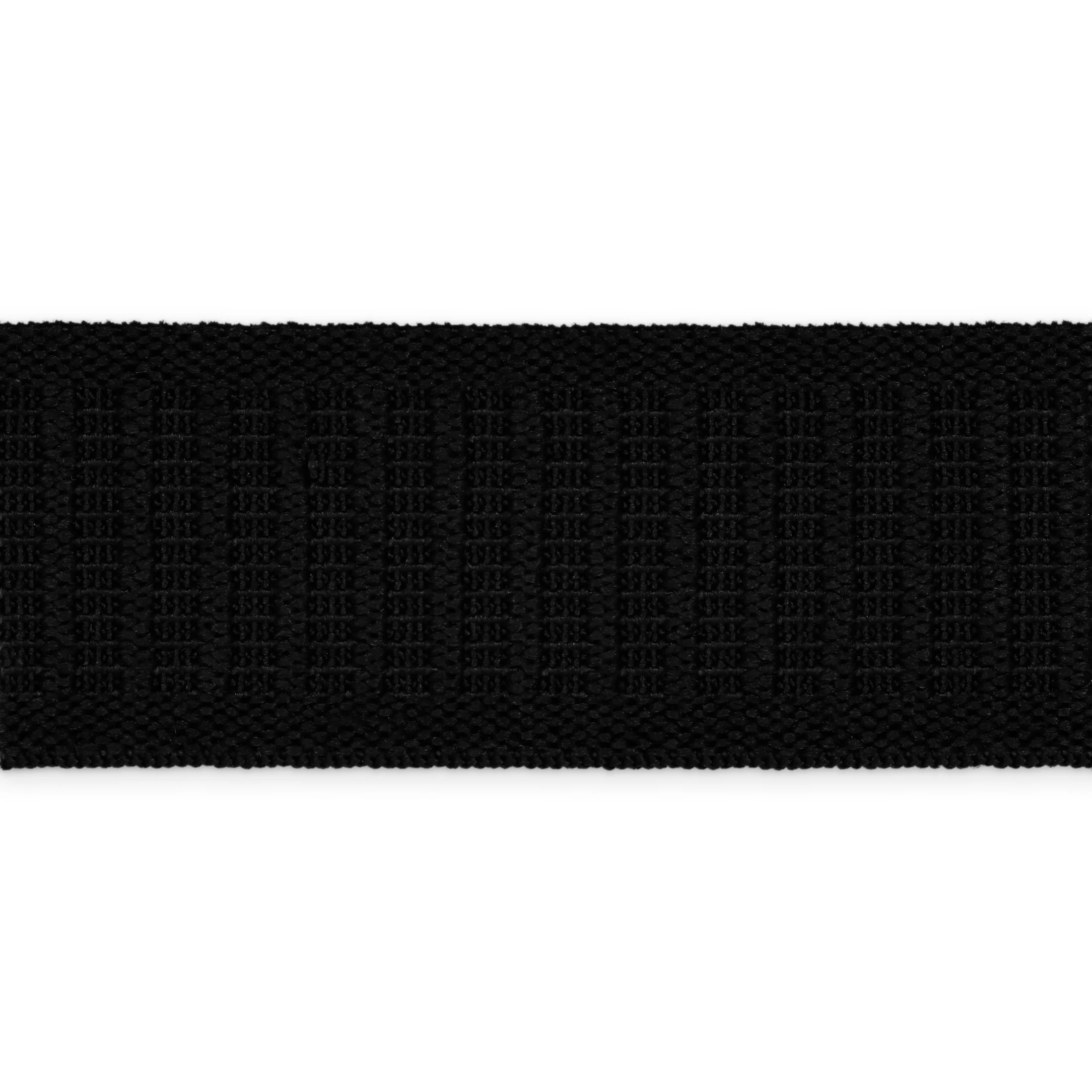 1" Non-Roll Elastic, Black - Image 6
