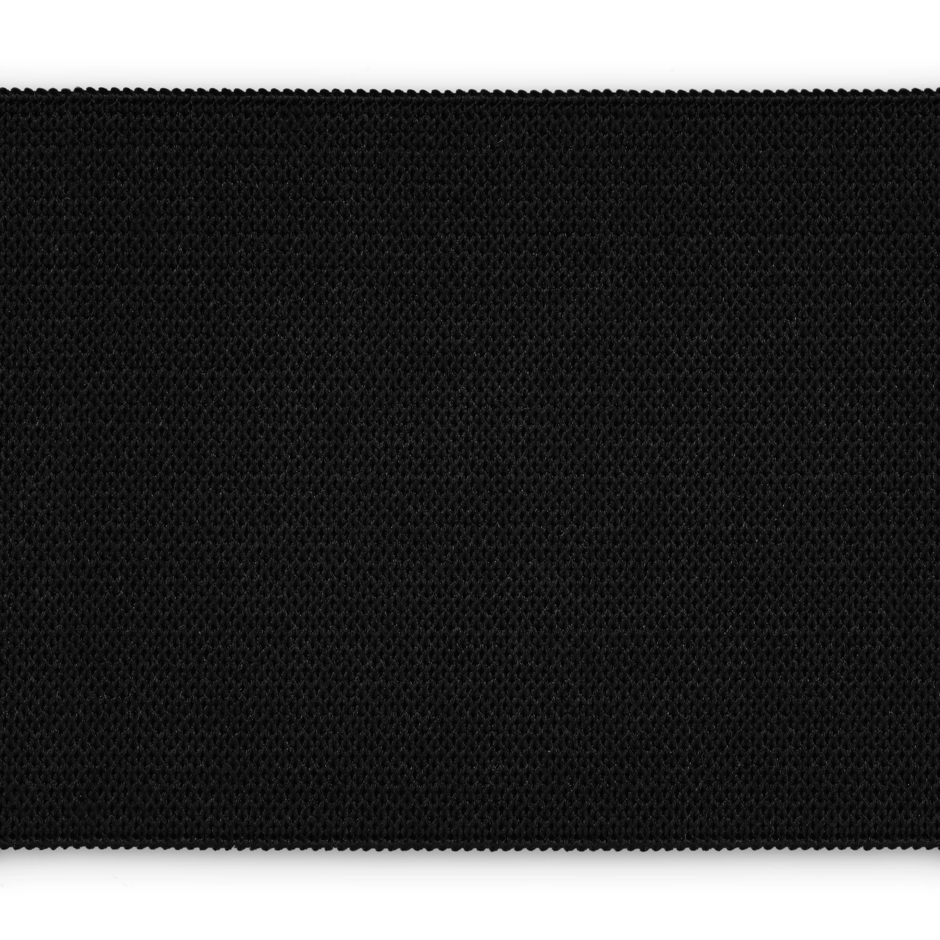 2" Knit Elastic, Black - Image 3