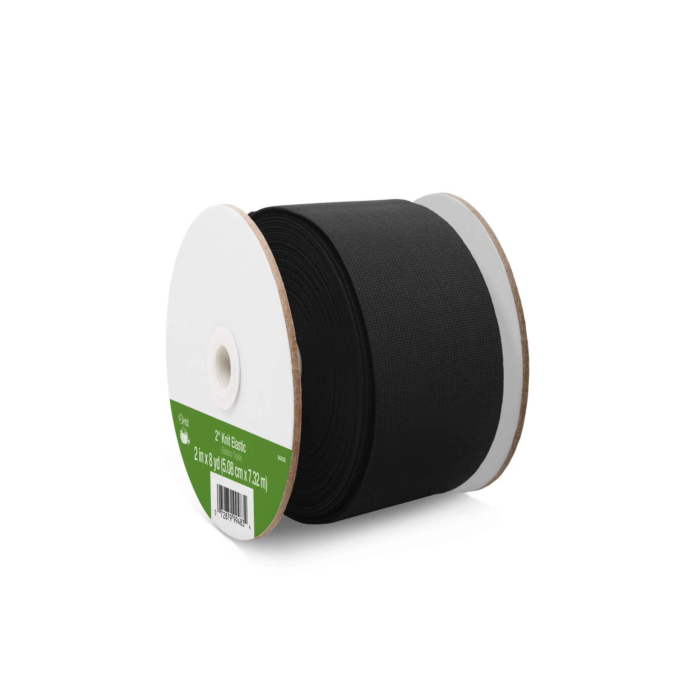 2" Knit Elastic, Black - Image 5