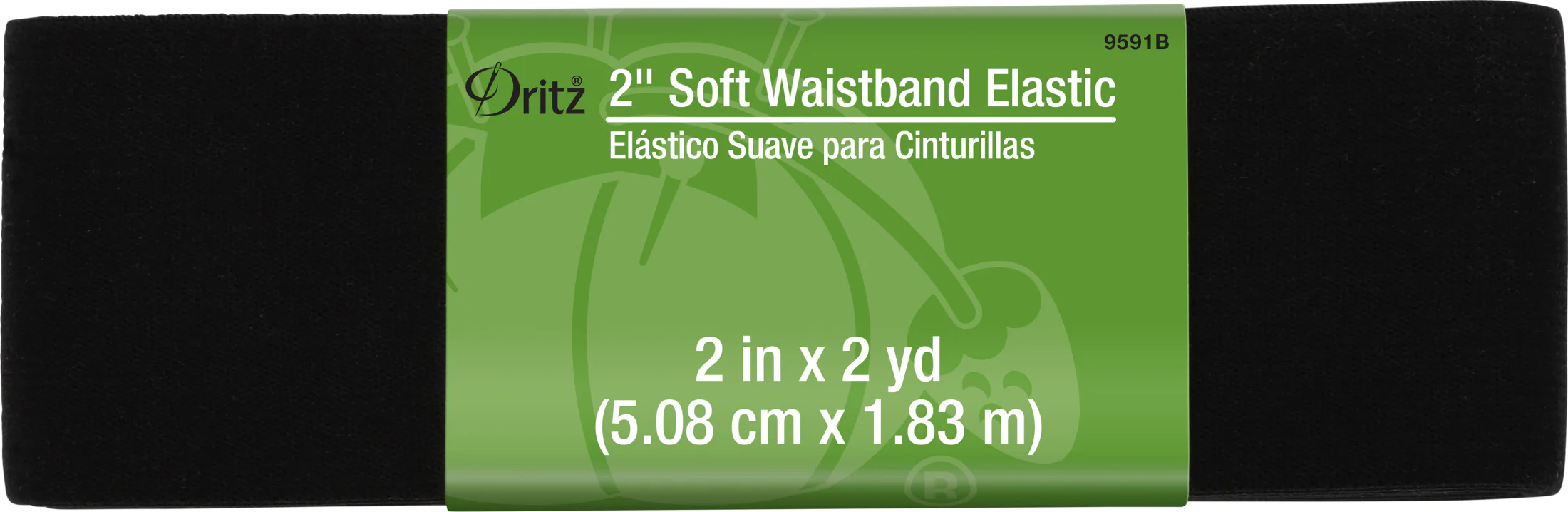 2" Soft Waistband Elastic, 2 yd - Image 6