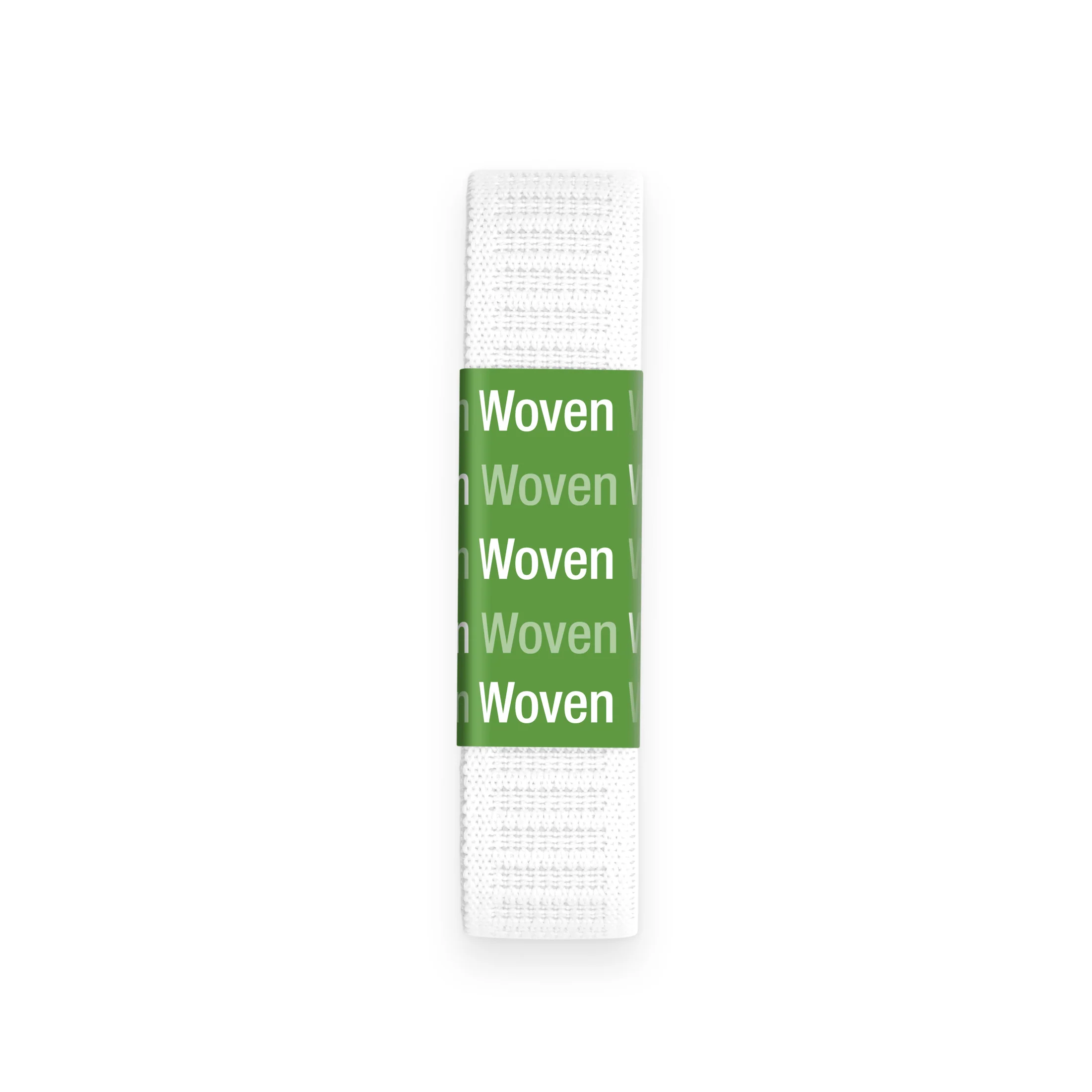 3/4" Non-Roll Elastic, White - Image 2