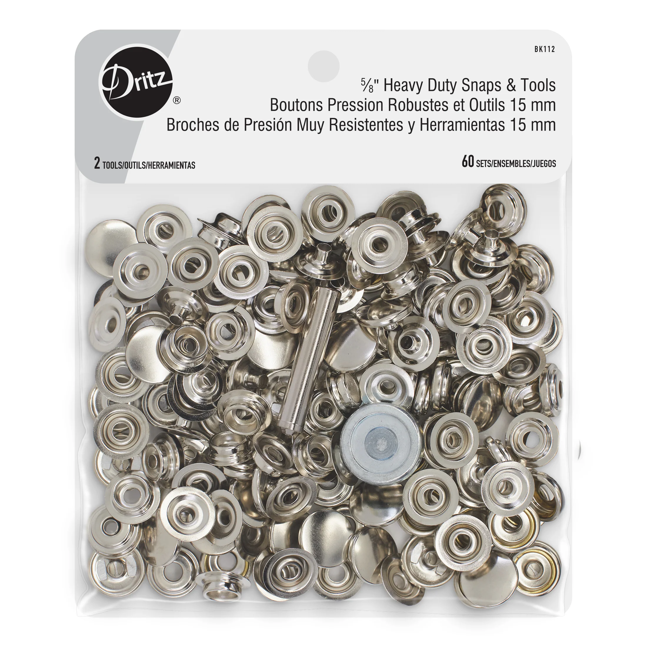 5∕8" Heavy Duty Snaps & Tools, 60 Sets - Image 6
