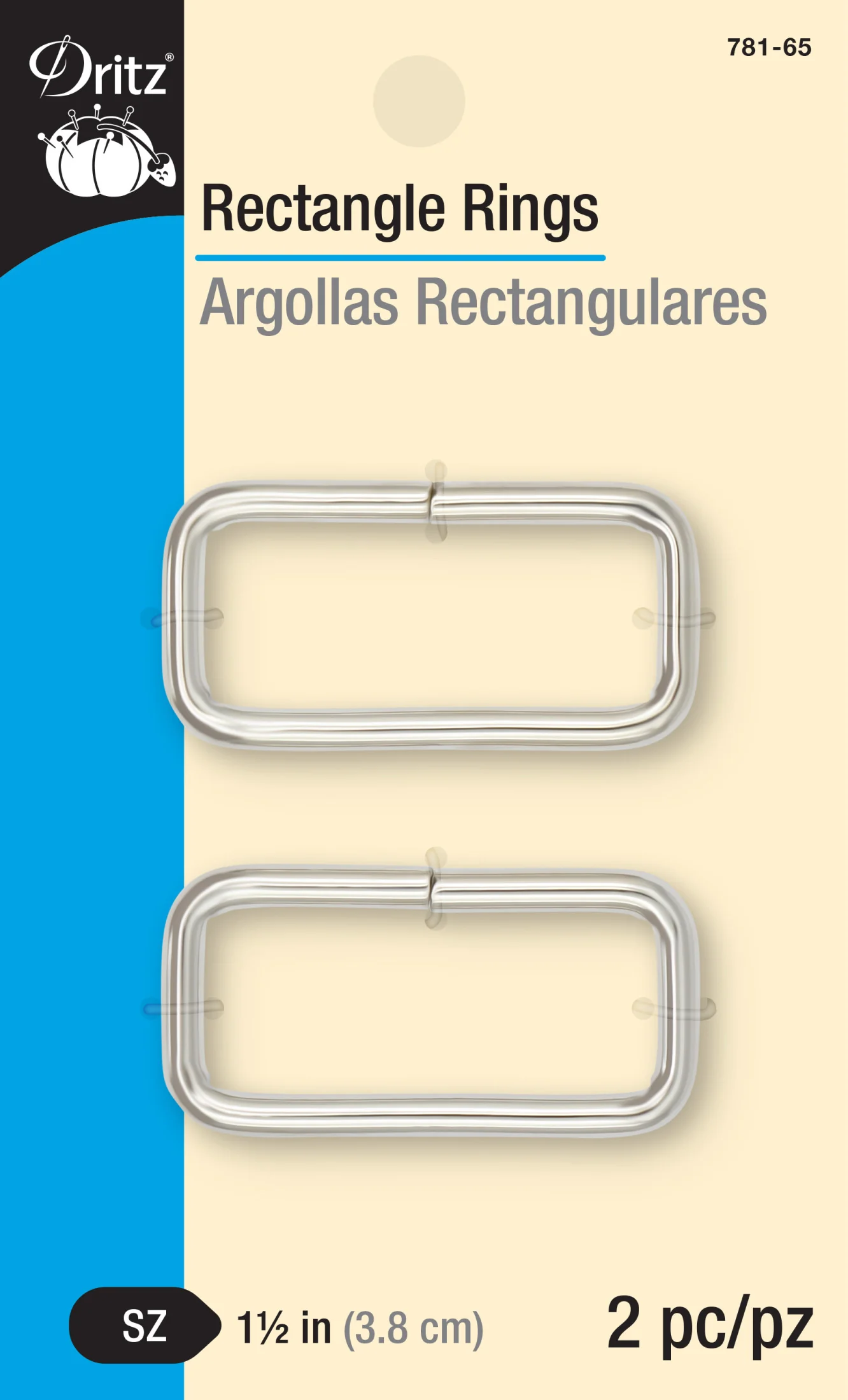 1-1/2" Rectangle Rings, 2 pc - Image 7