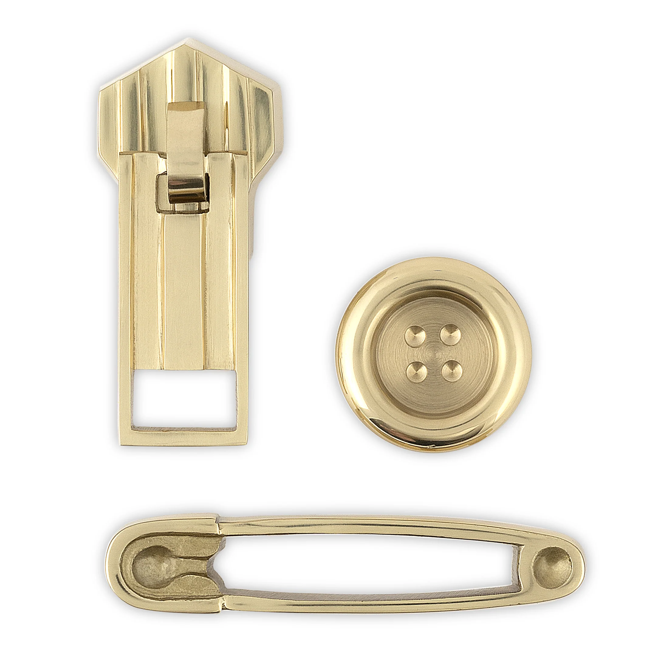 Brass Safety Pin Pull - Image 4