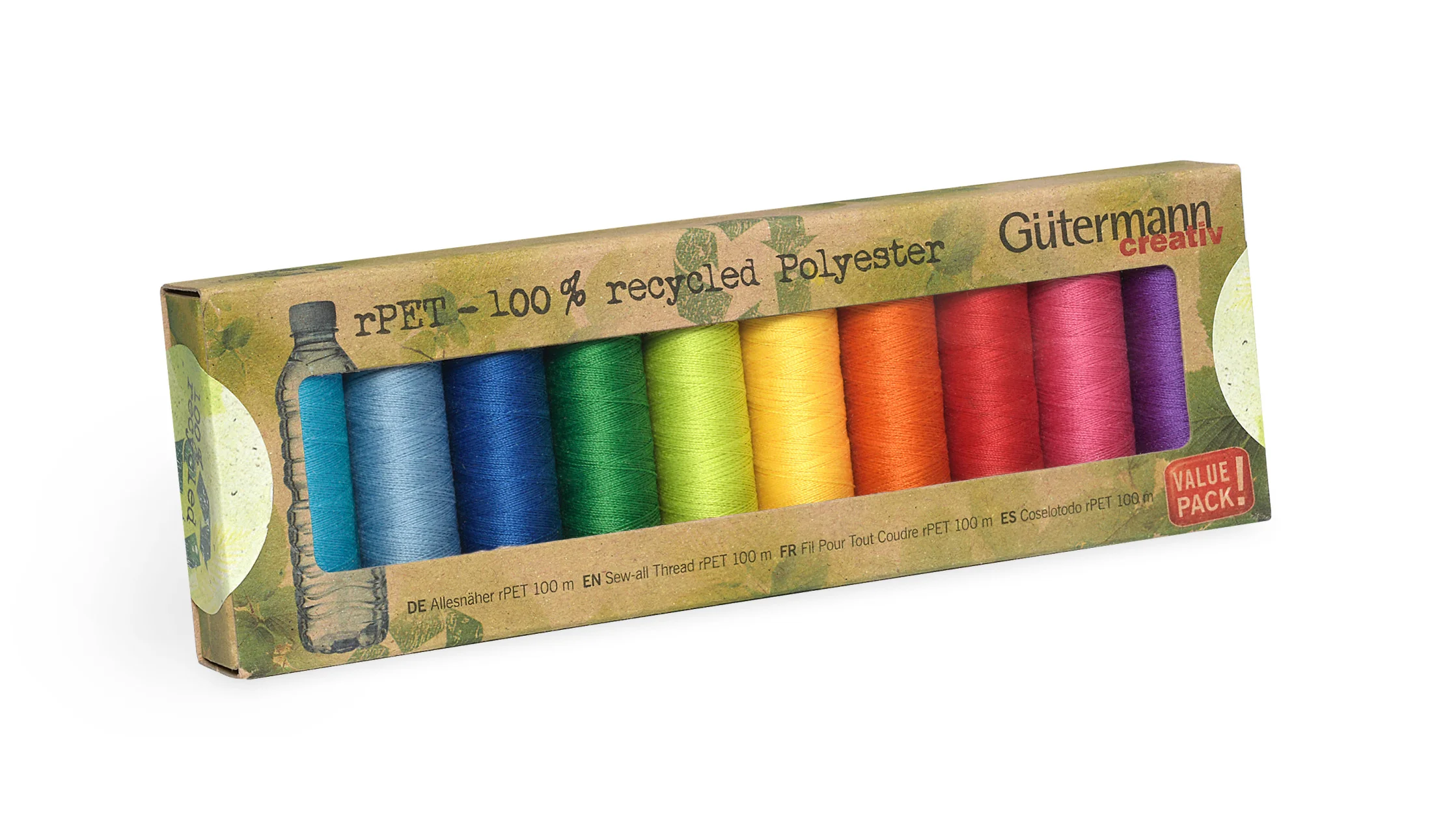 Sew-All rPET Polyester Thread Set, 10 Spools - Image 5