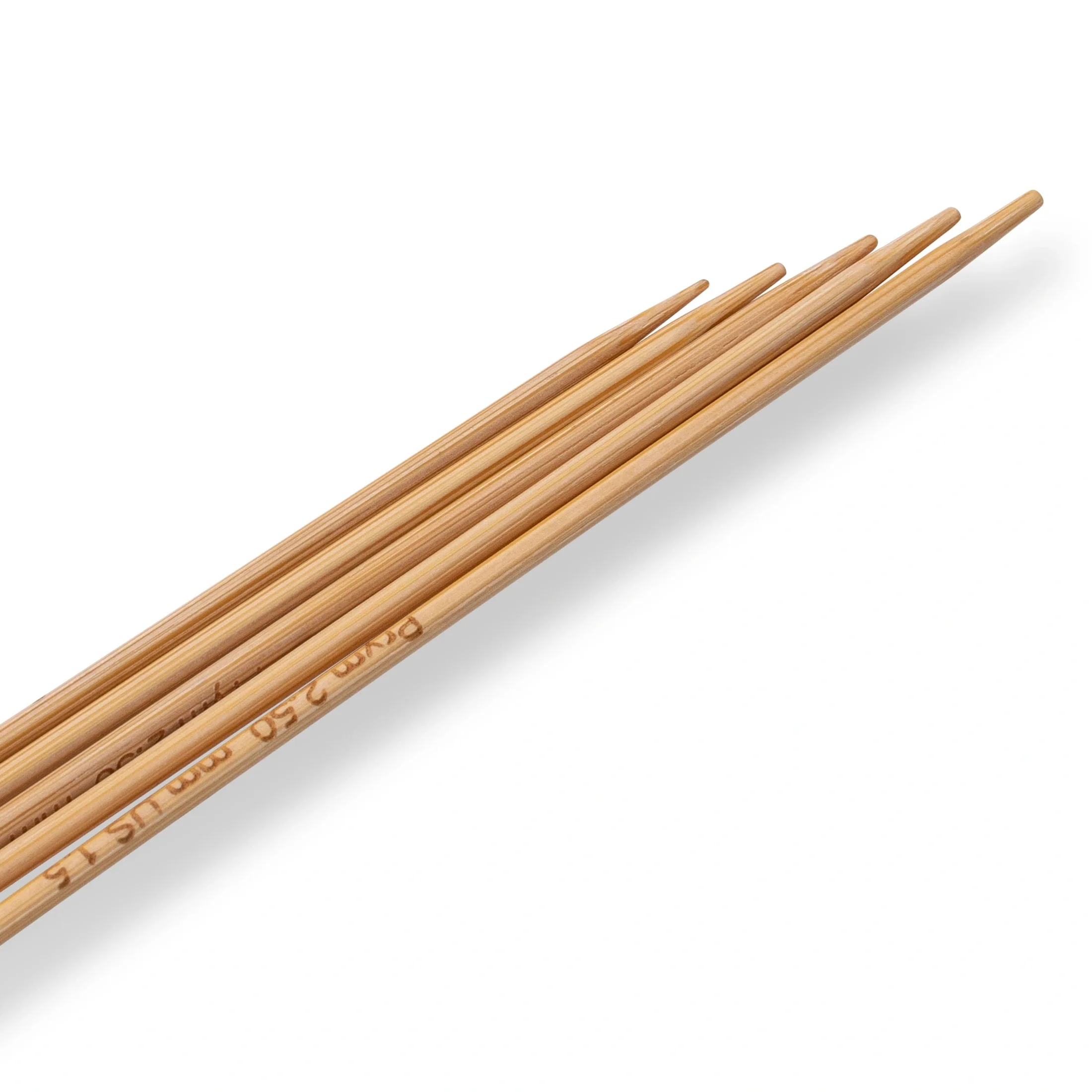 6" Double Point Knitting Needles, Bamboo - Image 6