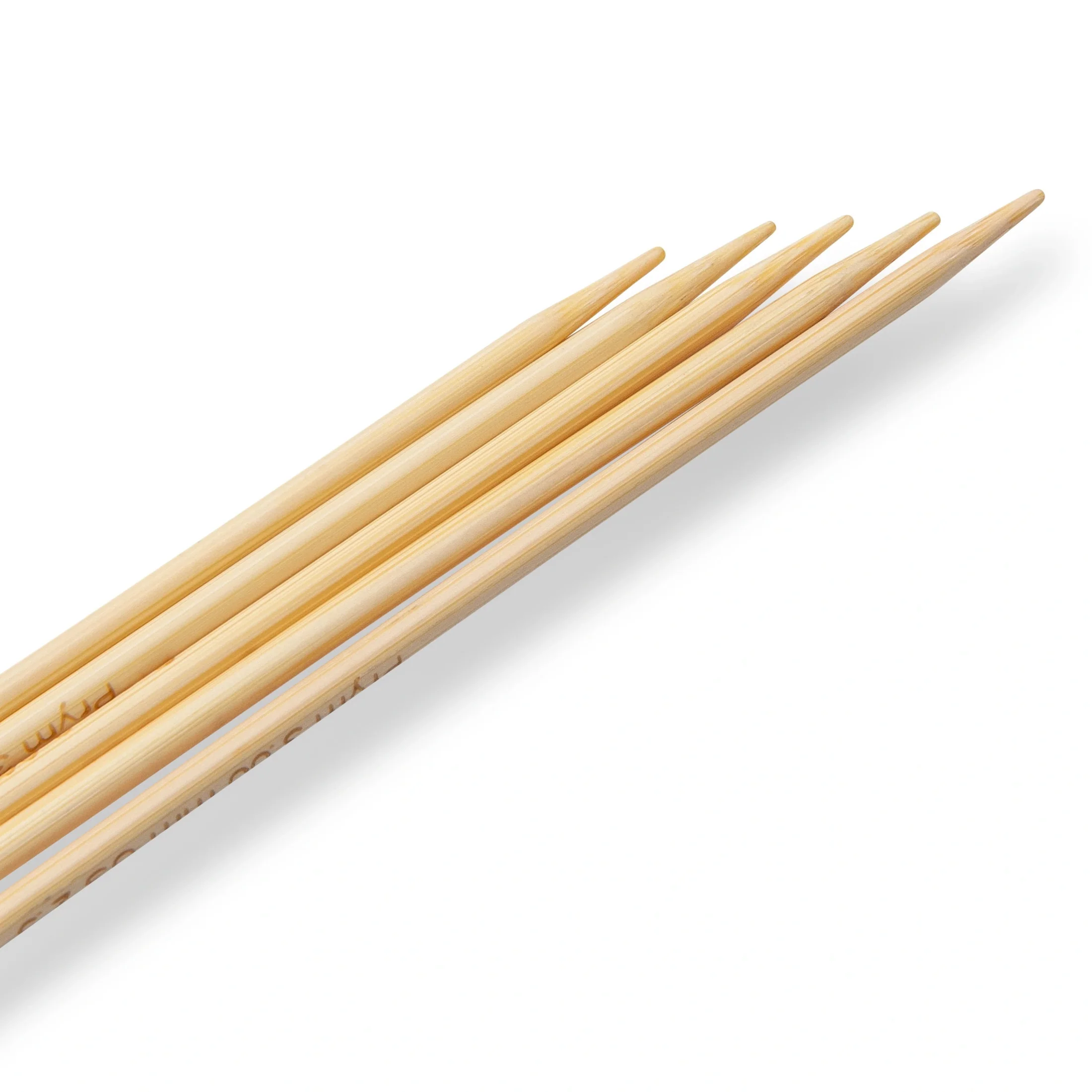 6" Double Point Knitting Needles, Bamboo - Image 9