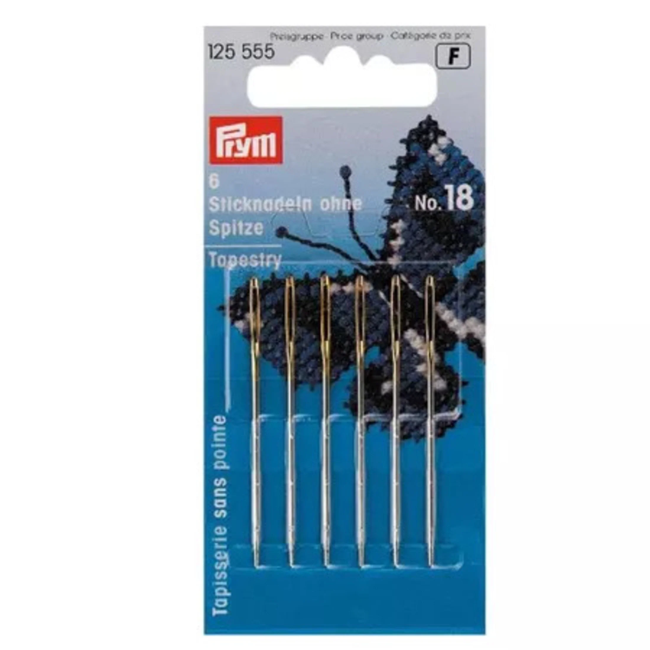 Tapestry Needles, Assorted, 6 PC