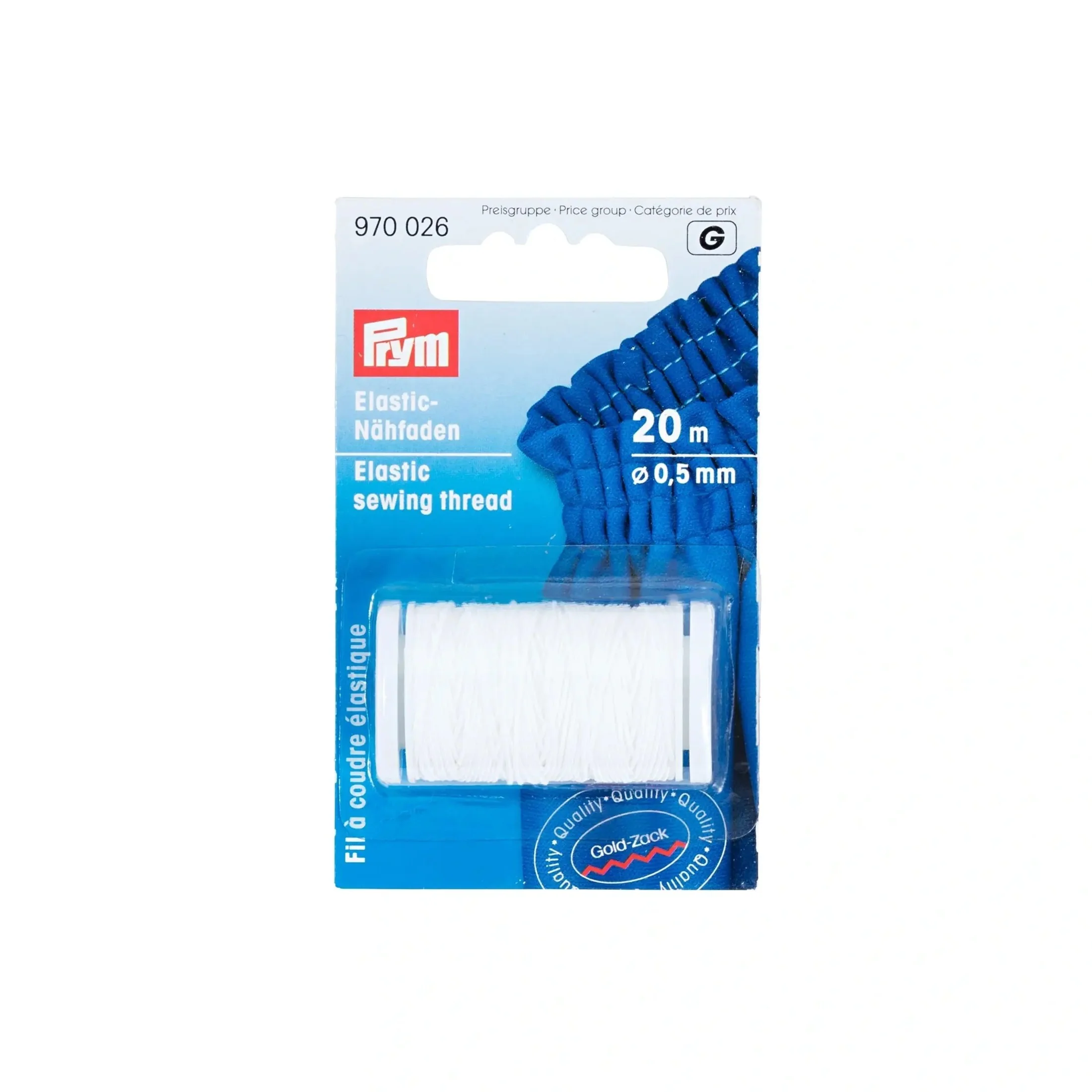 Elastic Sewing Thread, 22 YD (20 M)